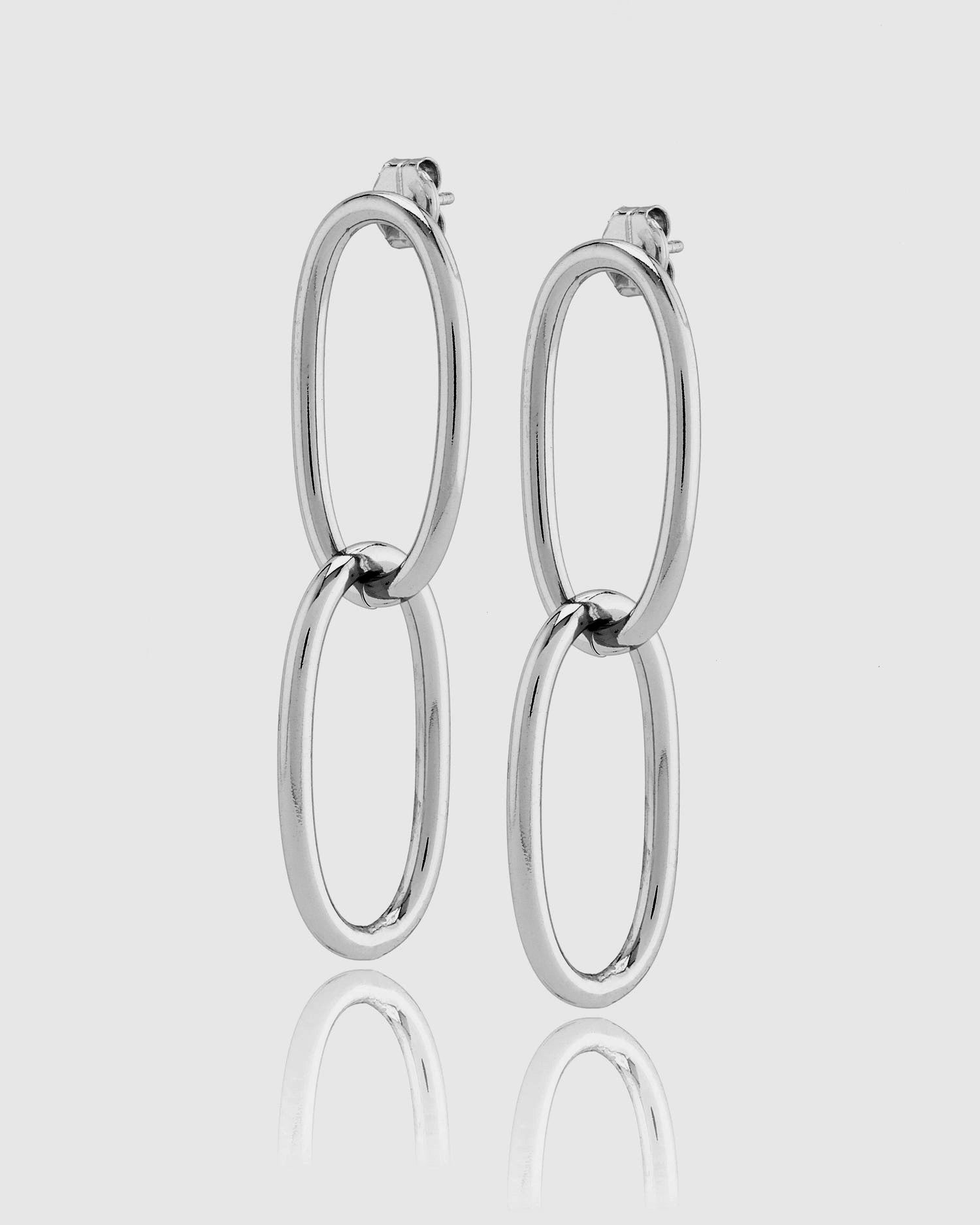 Earring New Bolt Silver __single__ Earrings