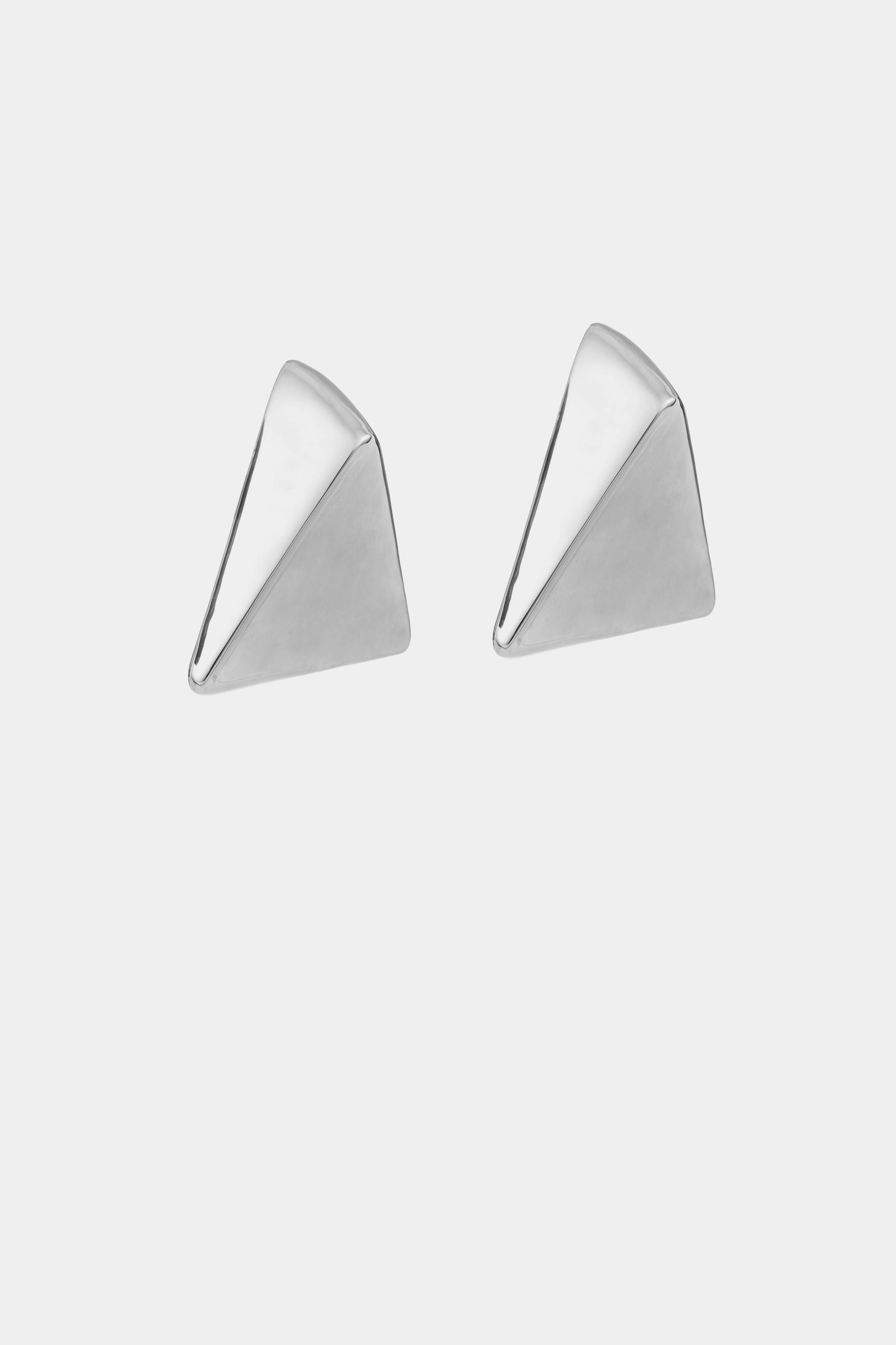 Earring Virtual Small Platinum __single__ Earrings