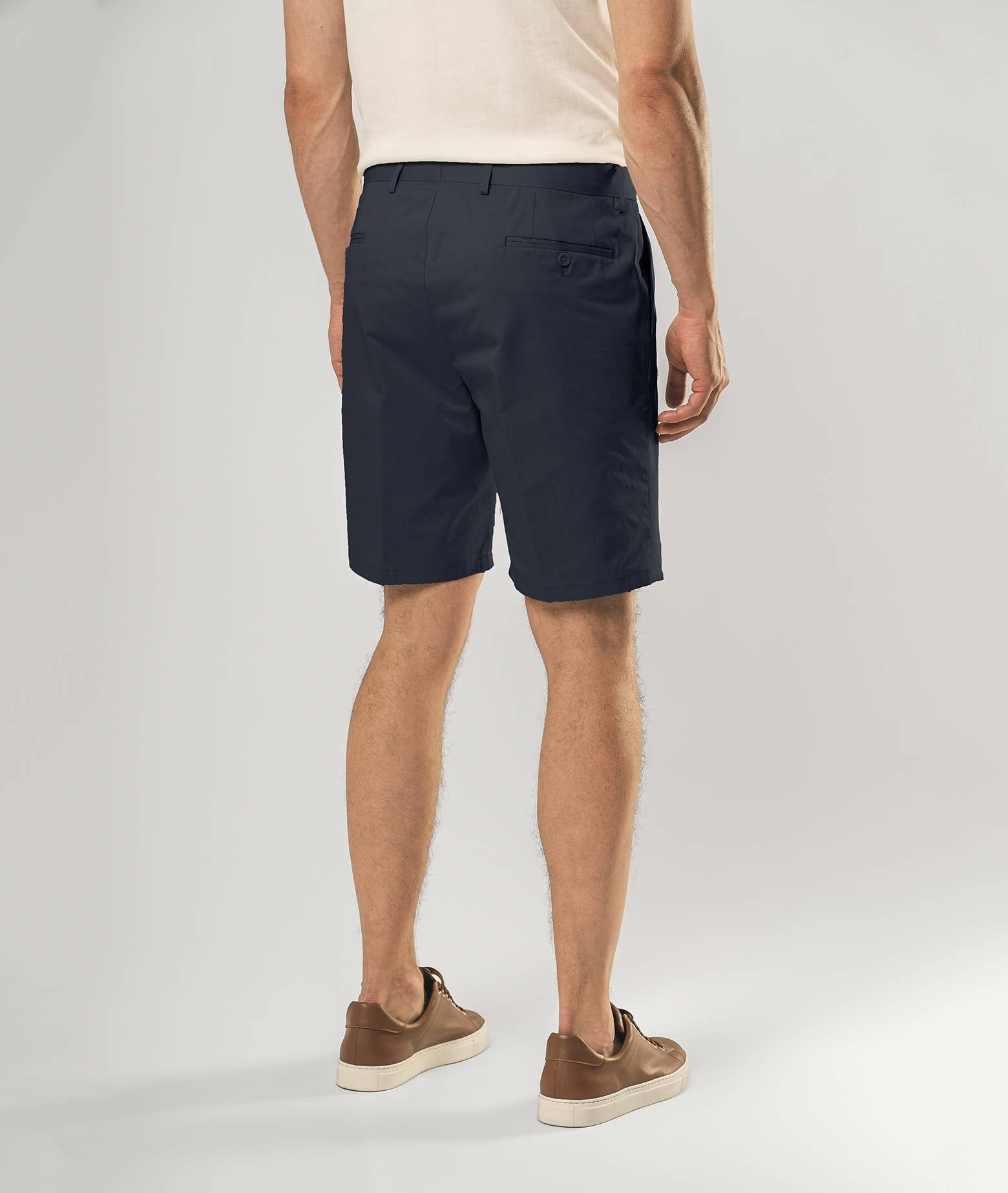 Cotton Shorts Poltu Quatu White