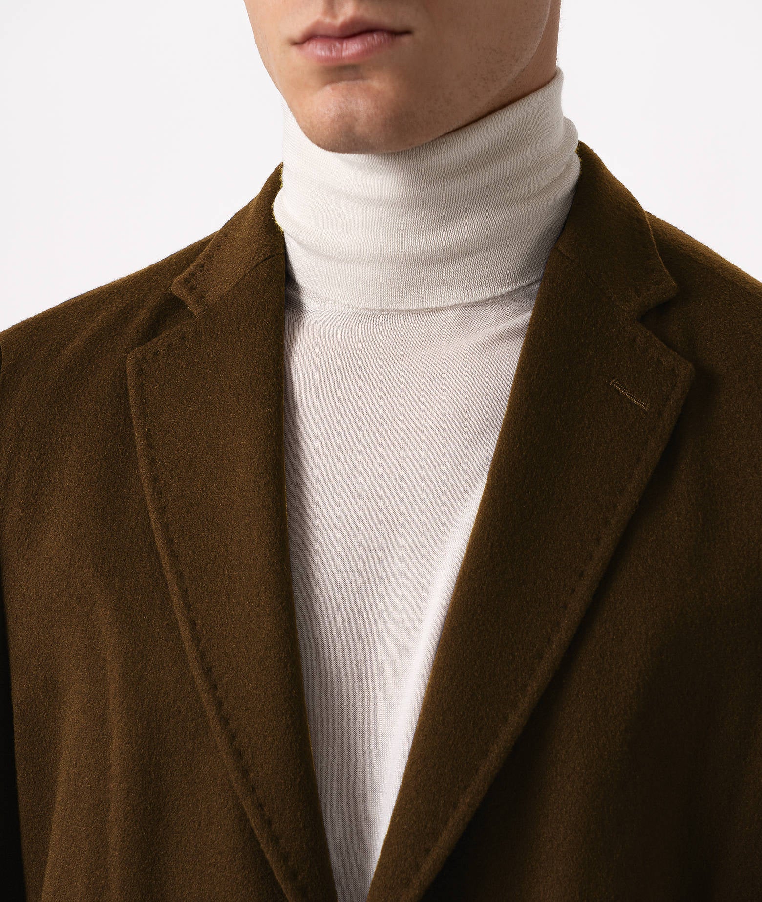 Deconstructed Cashmere Blazer Toronto Brown Jacket