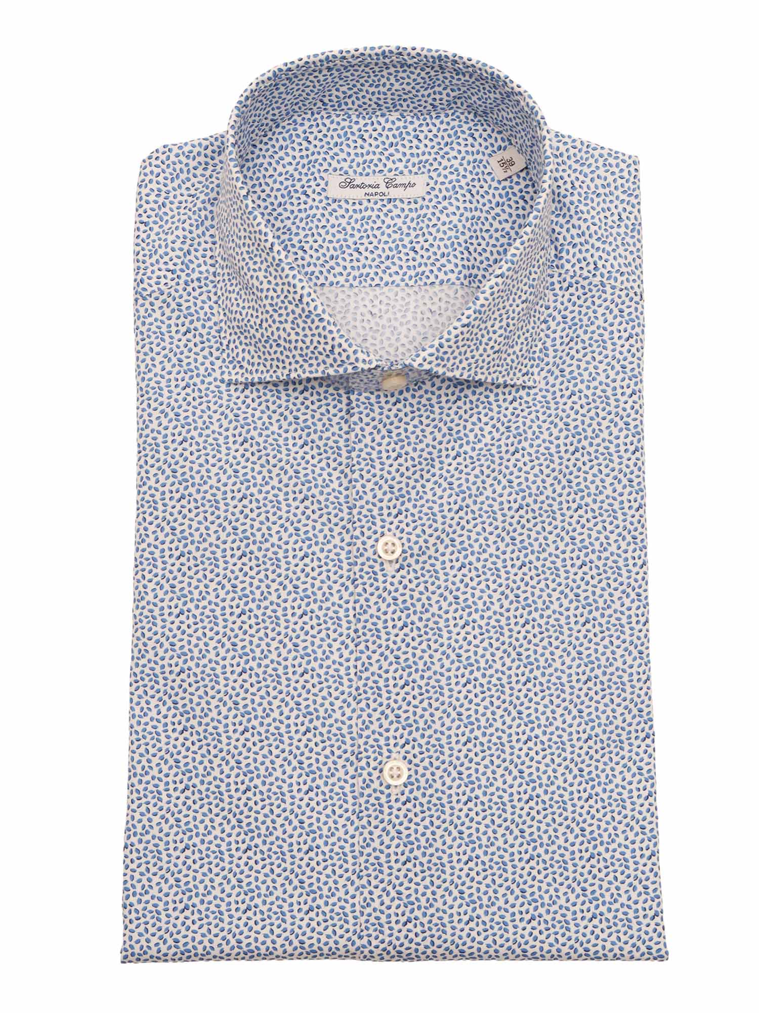 Mens Shirt Light Blue Cotton