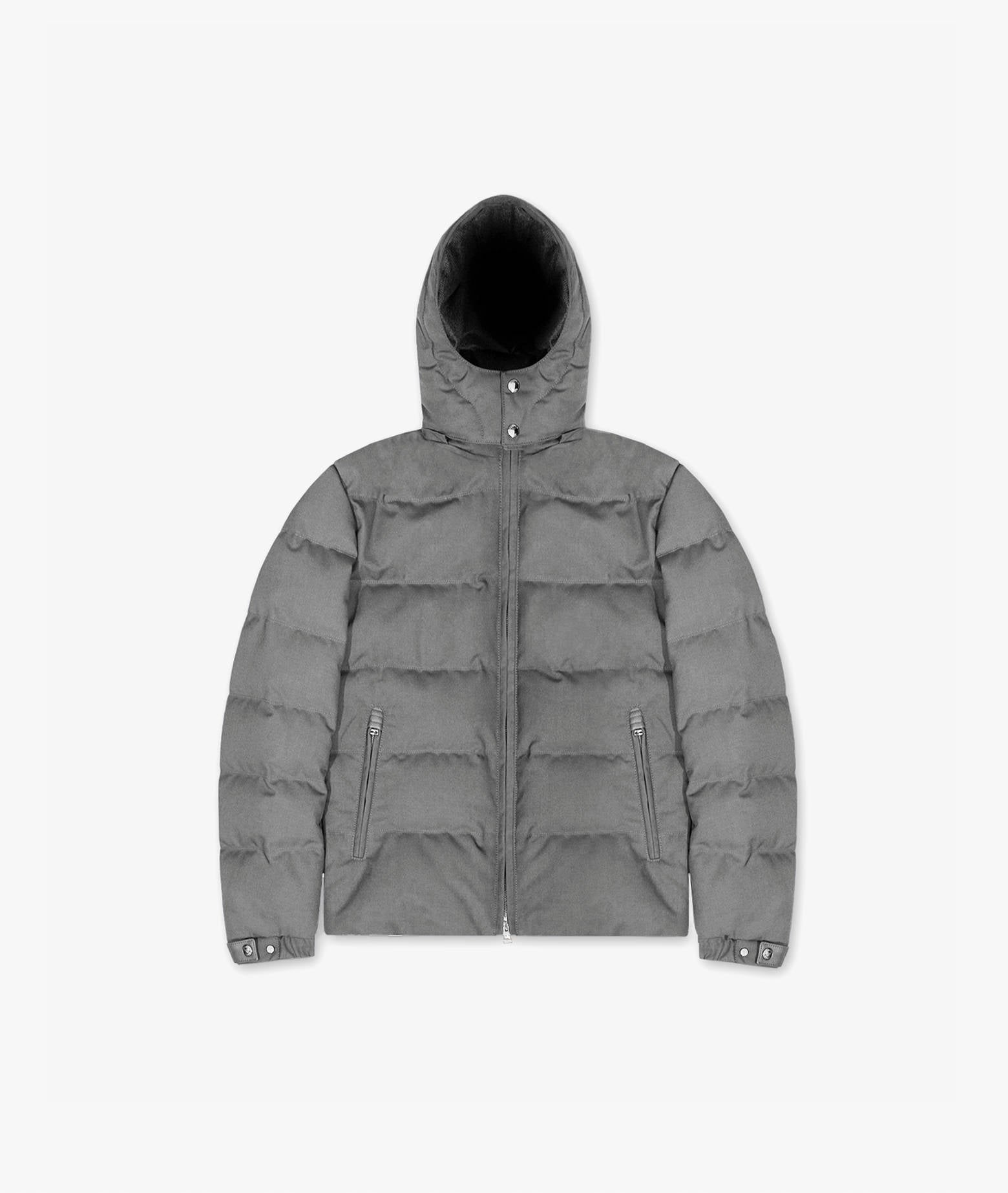 Quilted Down Jacket Ande Grey Sportwear Blouson