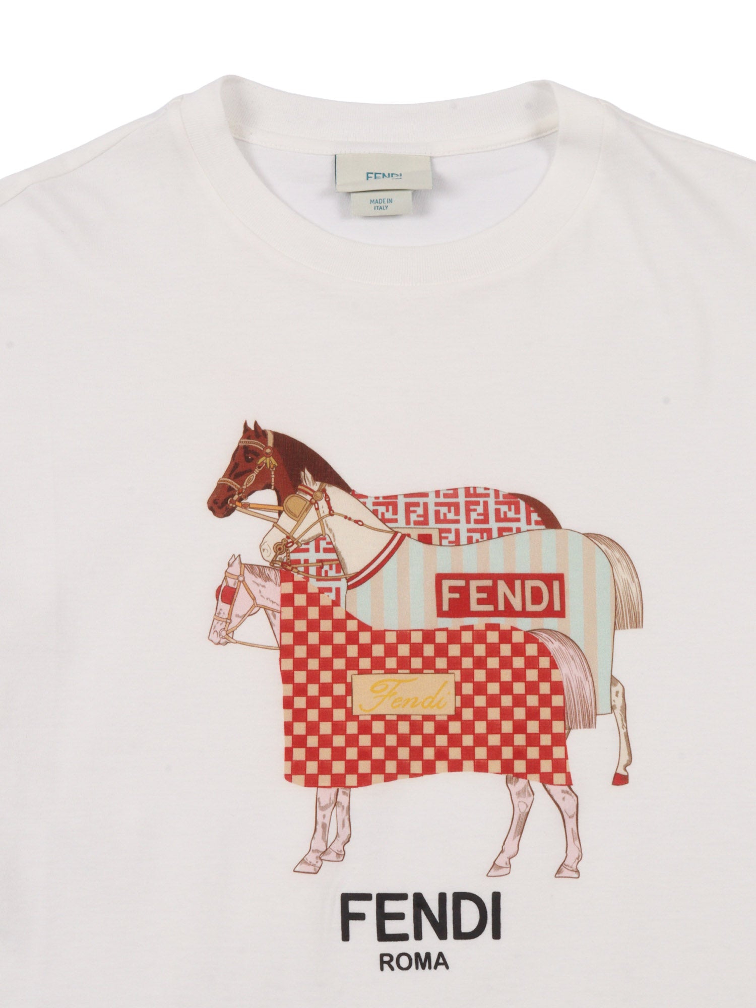 JERSEY T-SHIRT White Cotton Short Sleeves