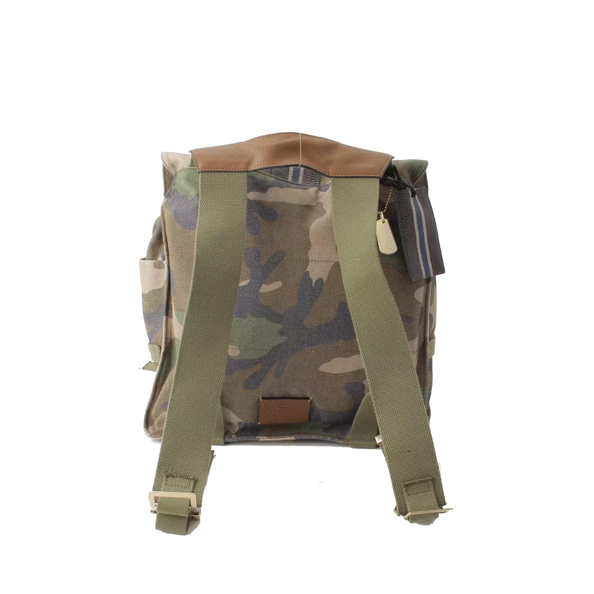 Military Canvas Backpack Green