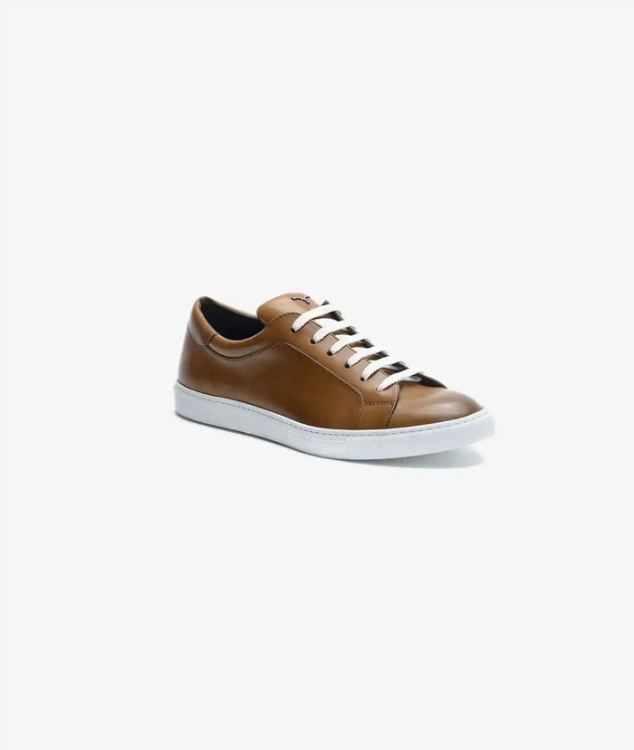 Leather Sneakers James Blue Sport Shoe