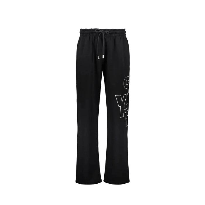 Cotton Track Pants Black