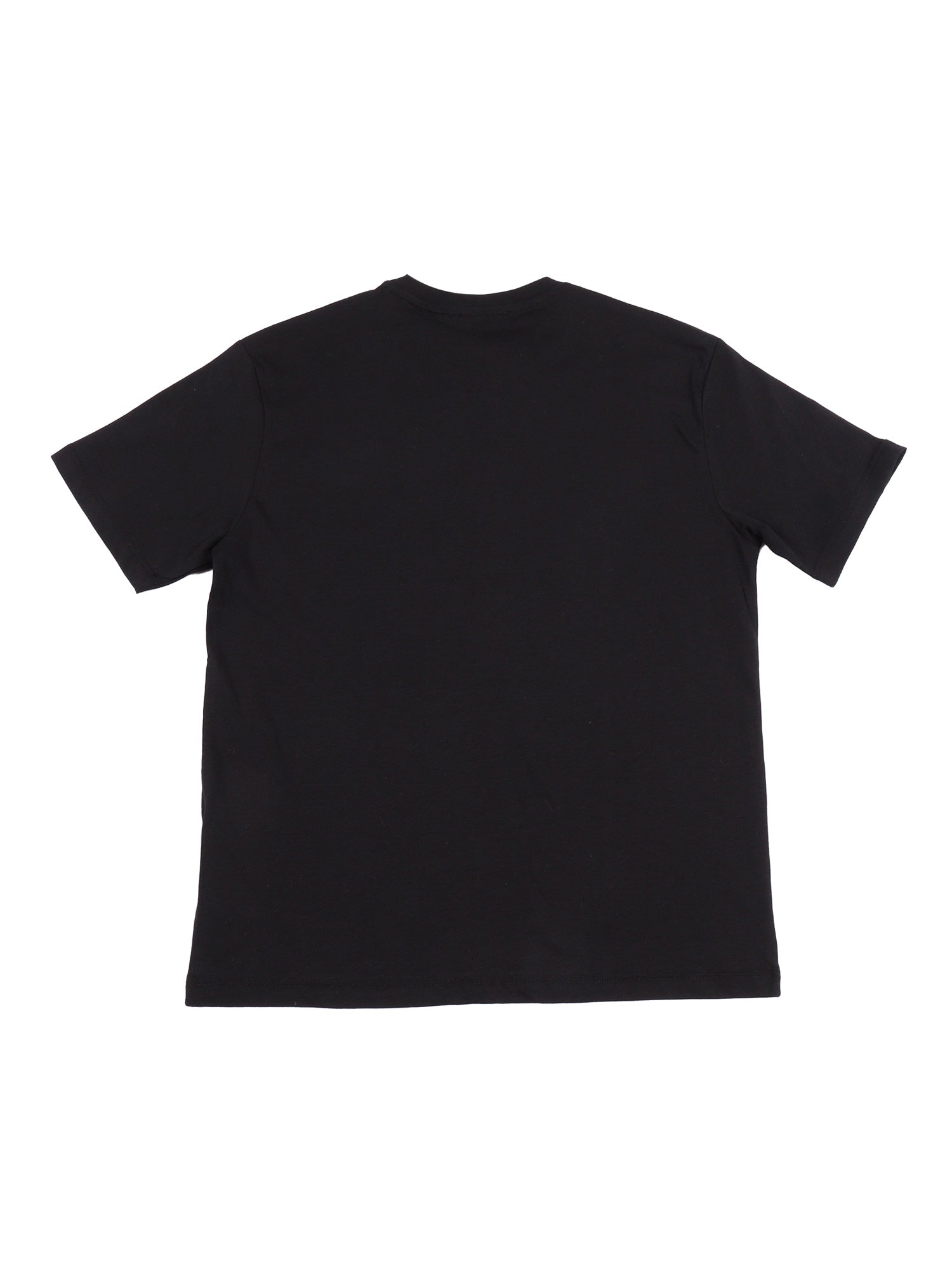 Jersey T-Shirt Girl Black Cotton Long Sleeves