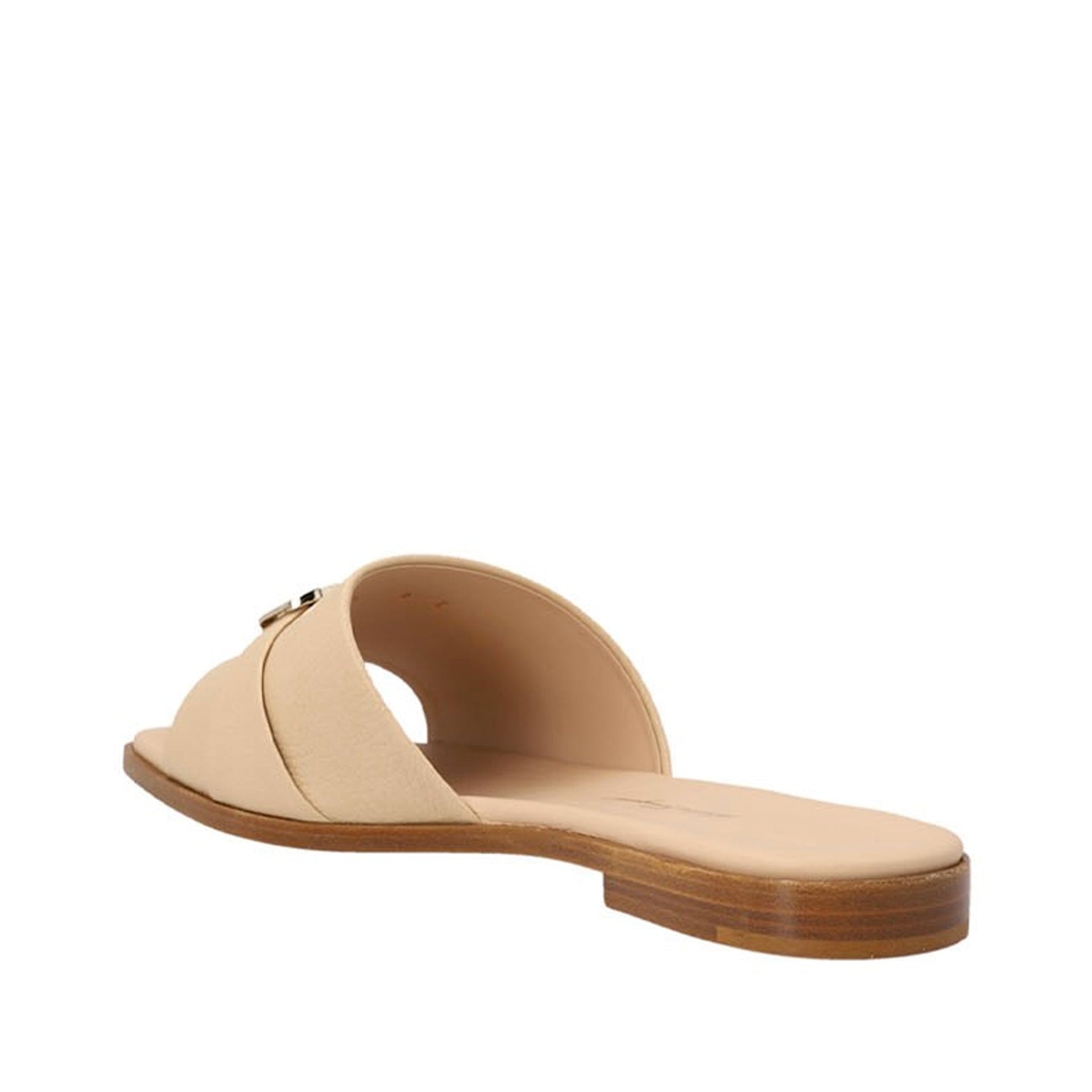 Leather Sandals Beige Calf