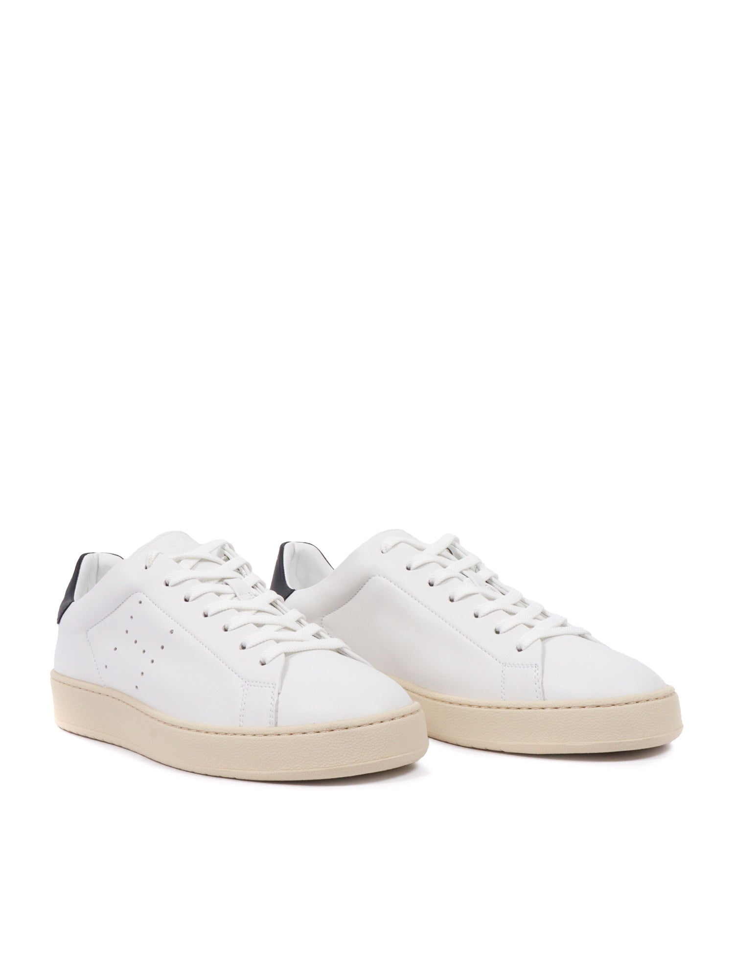 H672 H SNEAKERS White Calfskin Sole In Rubber