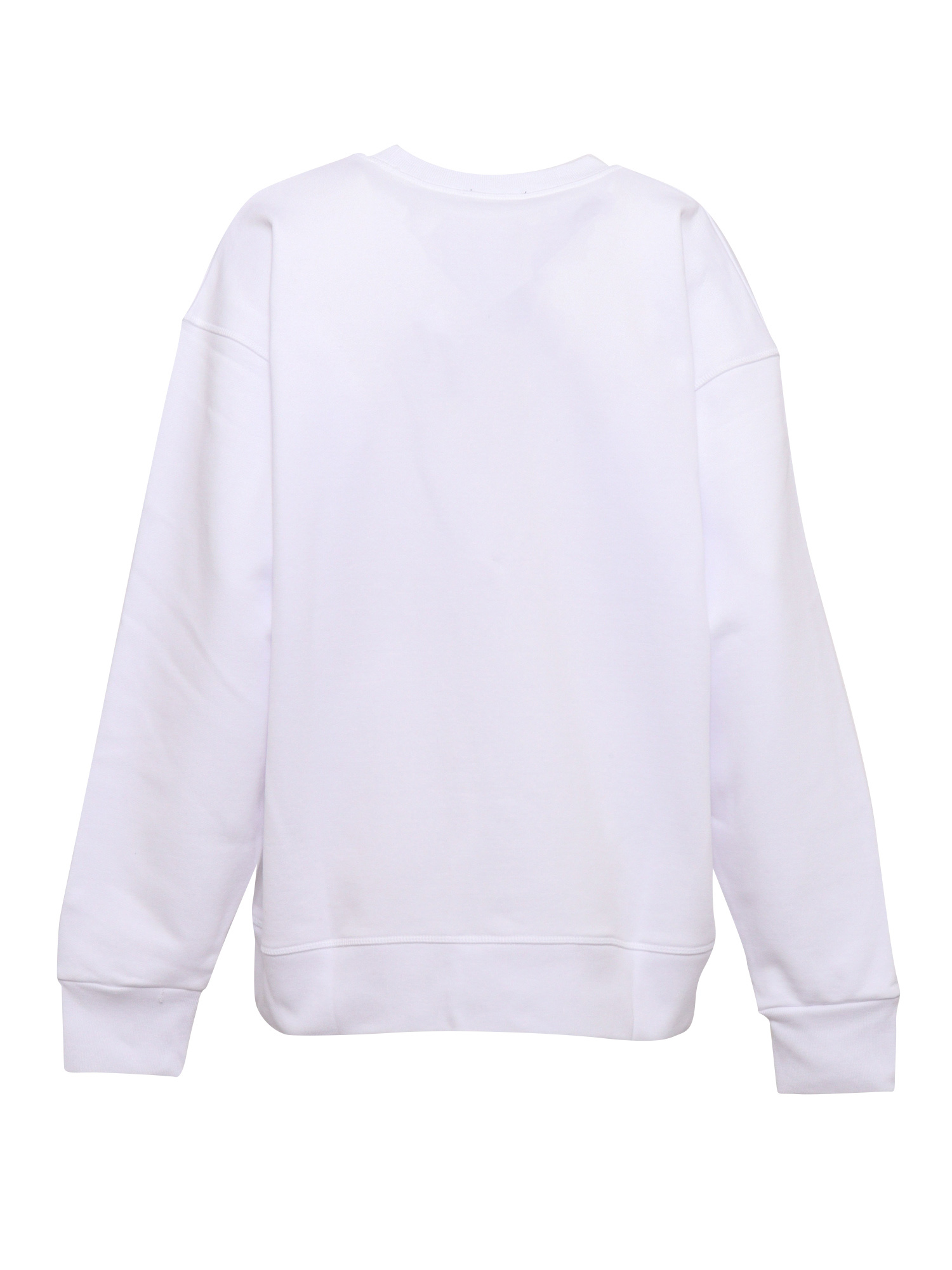 Sweaters White Cotton Crewneck