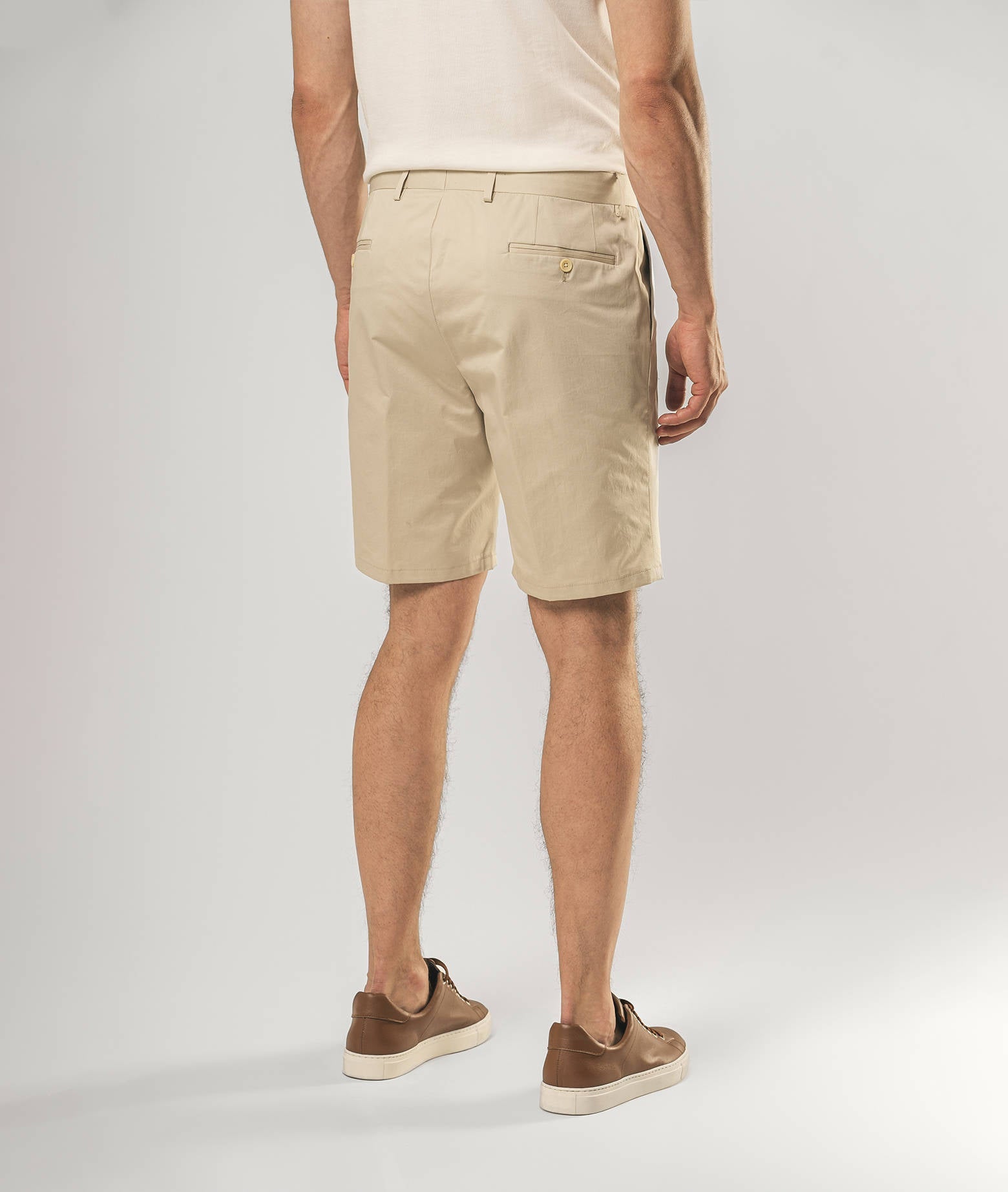 Cotton Shorts Poltu Quatu White