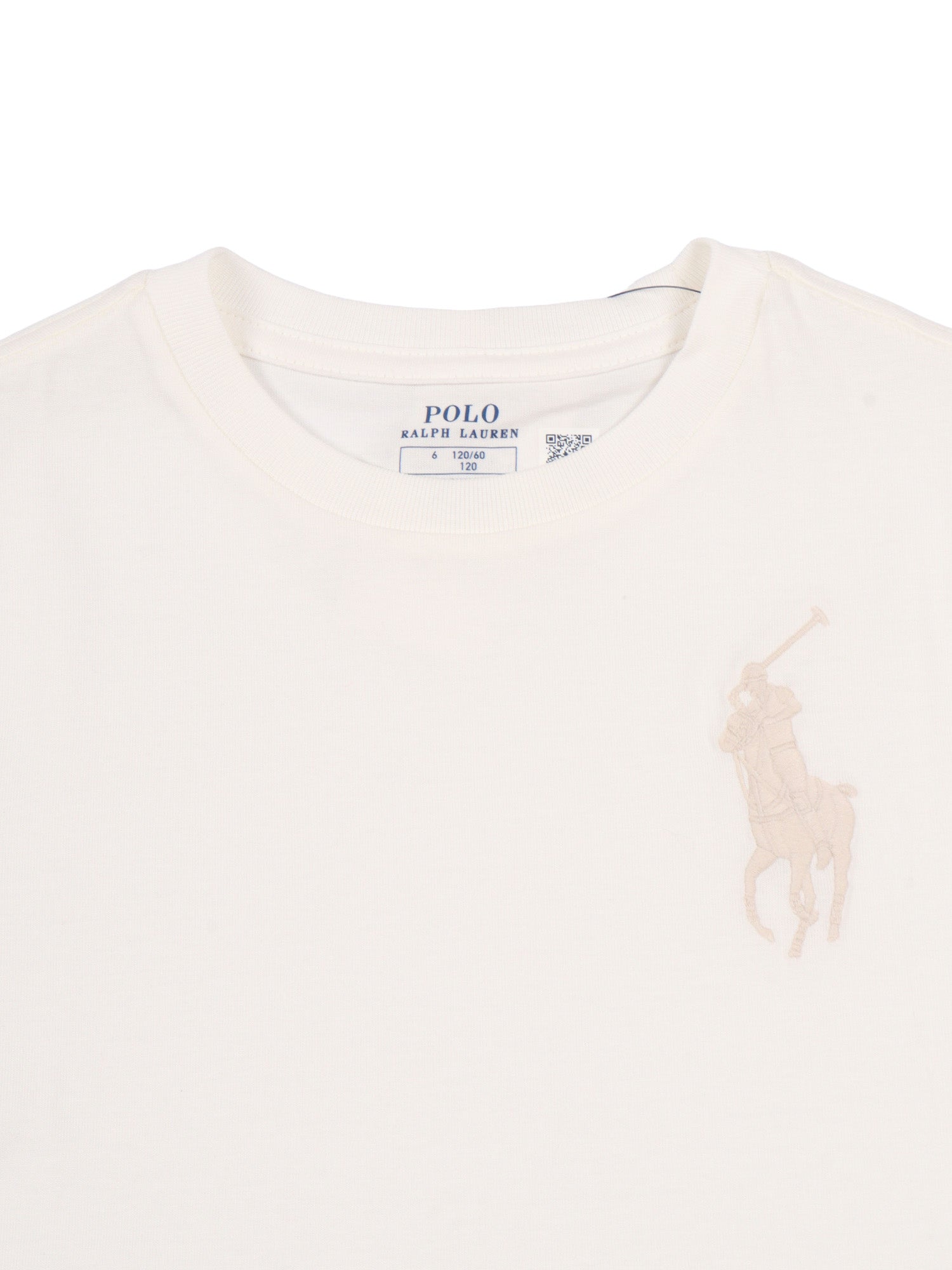 SS CN-TOPS-T-SHIRT White Cotton Short Sleeves T-shirt