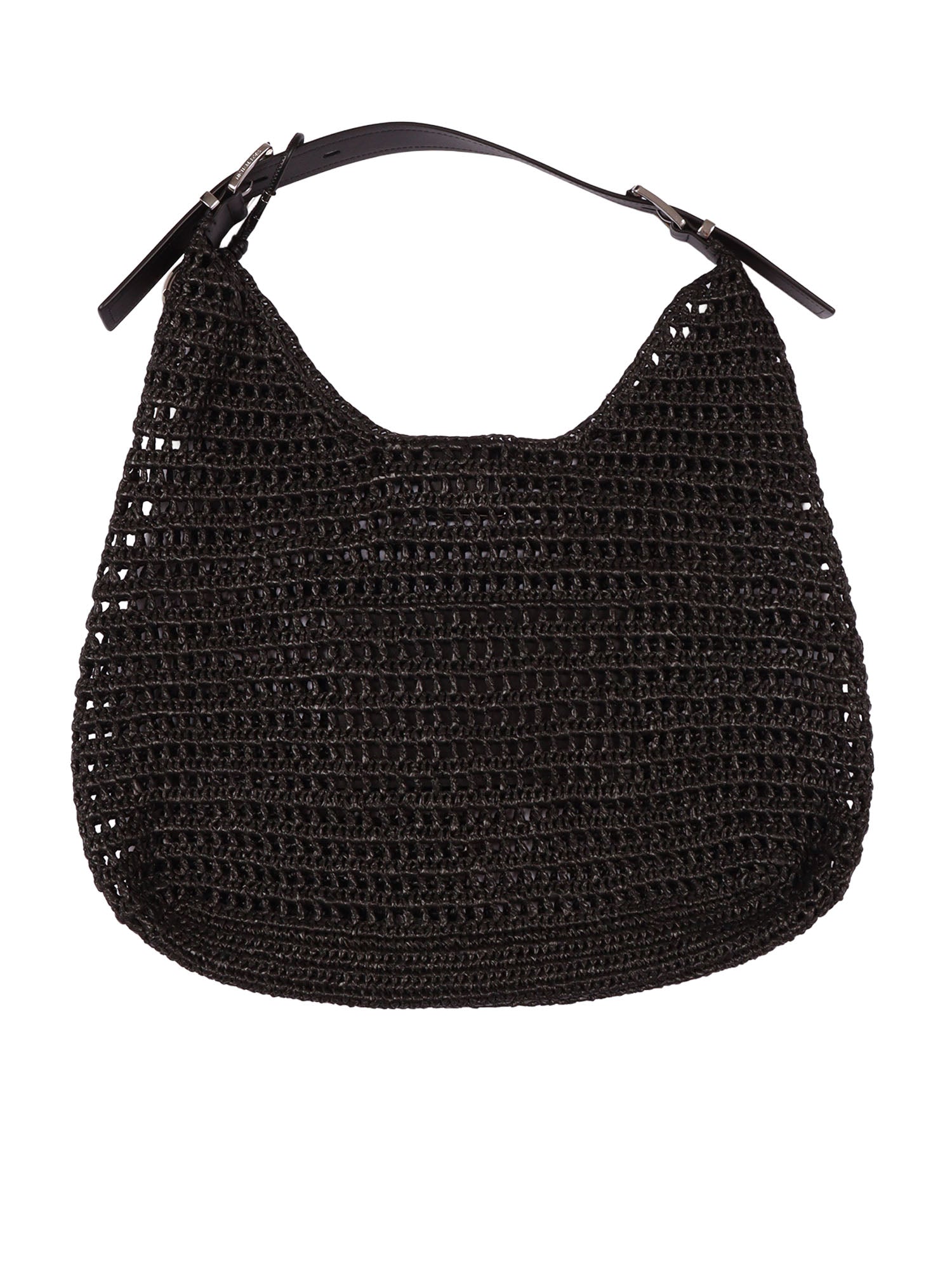 LG HOBO SHLDR Black Polypropylene Cross Bag