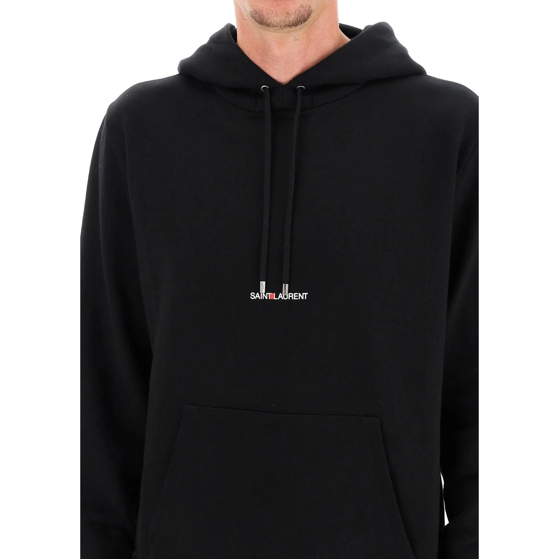 Hoodie Sweatshirt Black Cotton