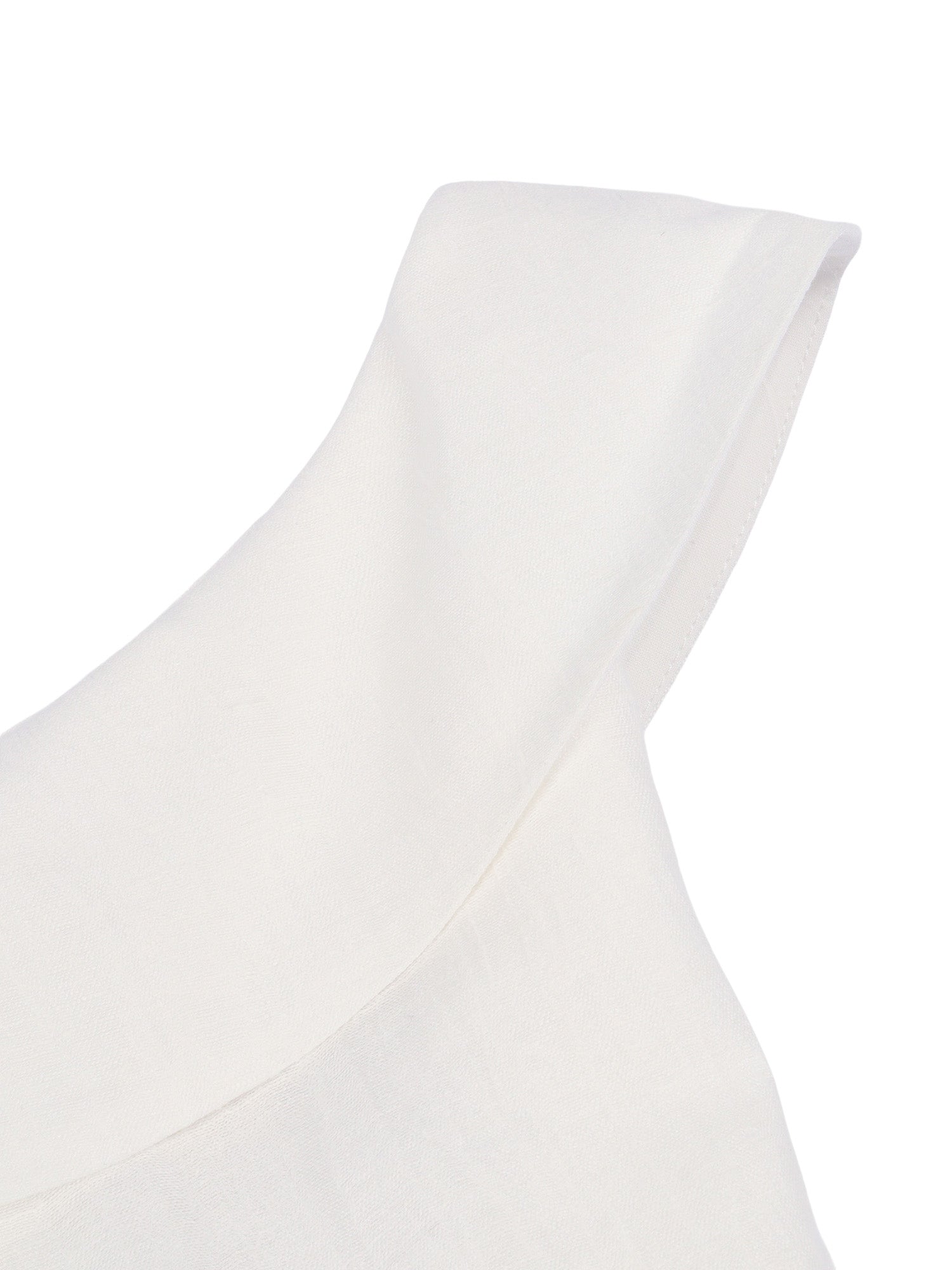 SLEEVELESS DRESS White