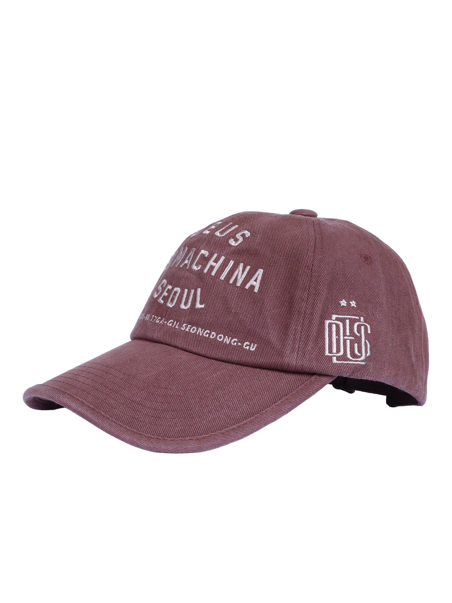 Emblem College Address Cap Brown Hat