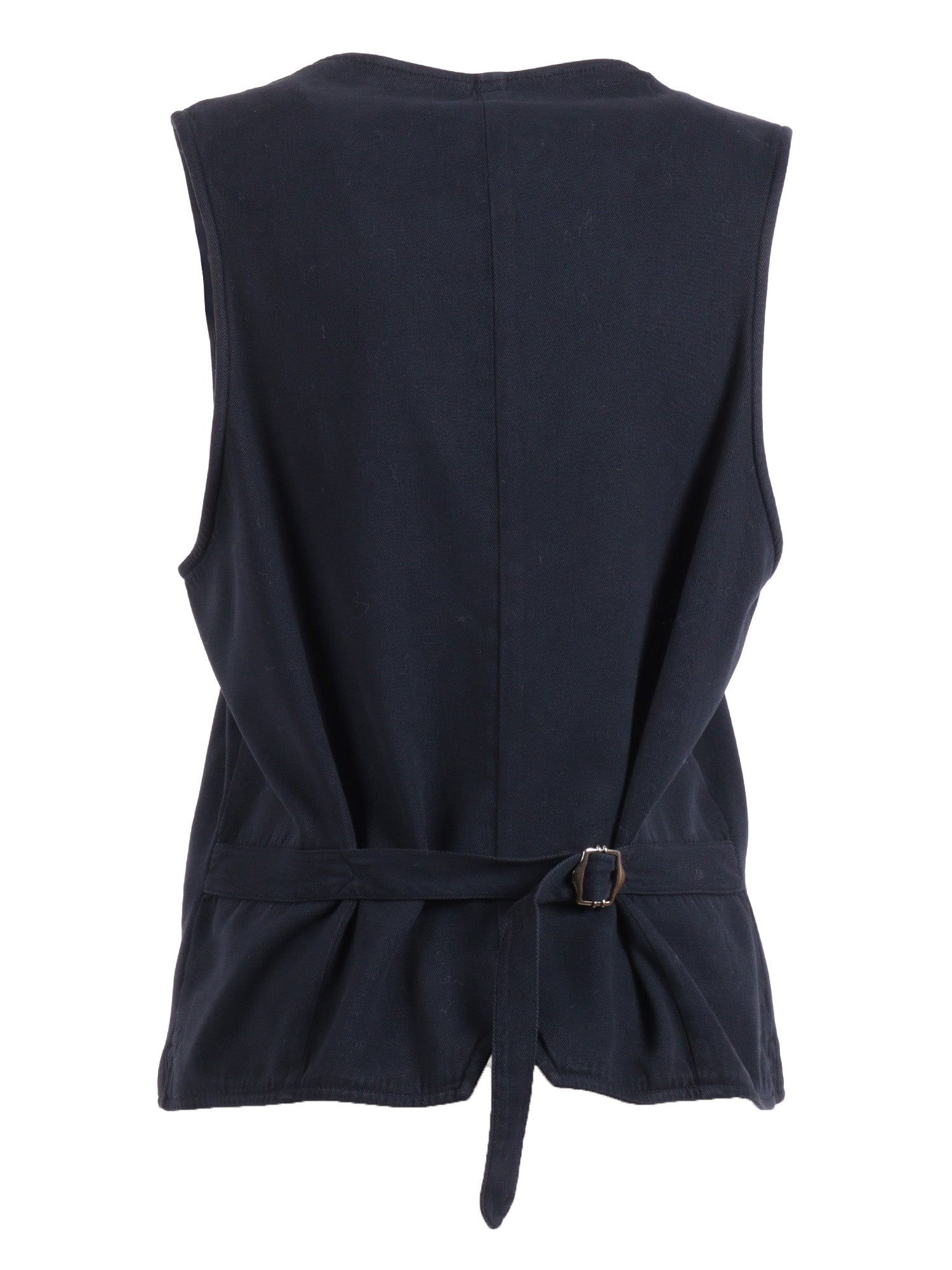 Vest Blue Cashmere Silk