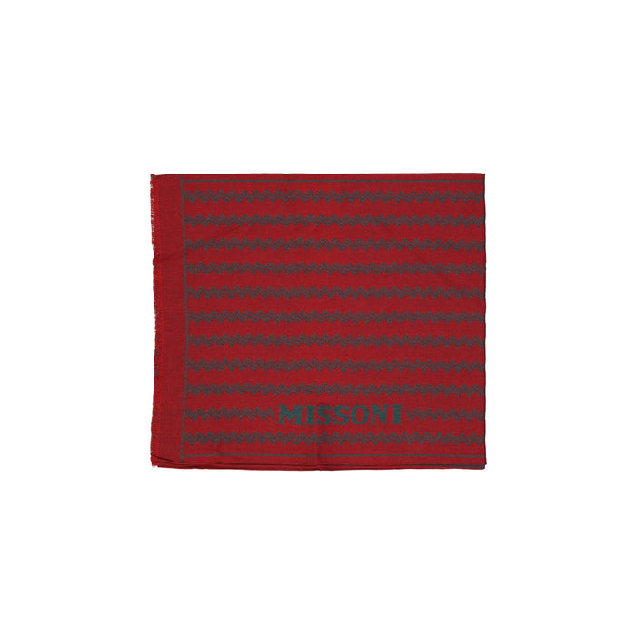 Missoni Wool Scarf Red