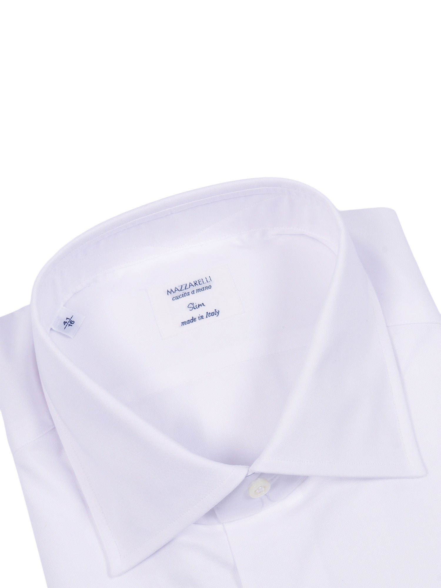 Slim Fit Cotton Shirt White