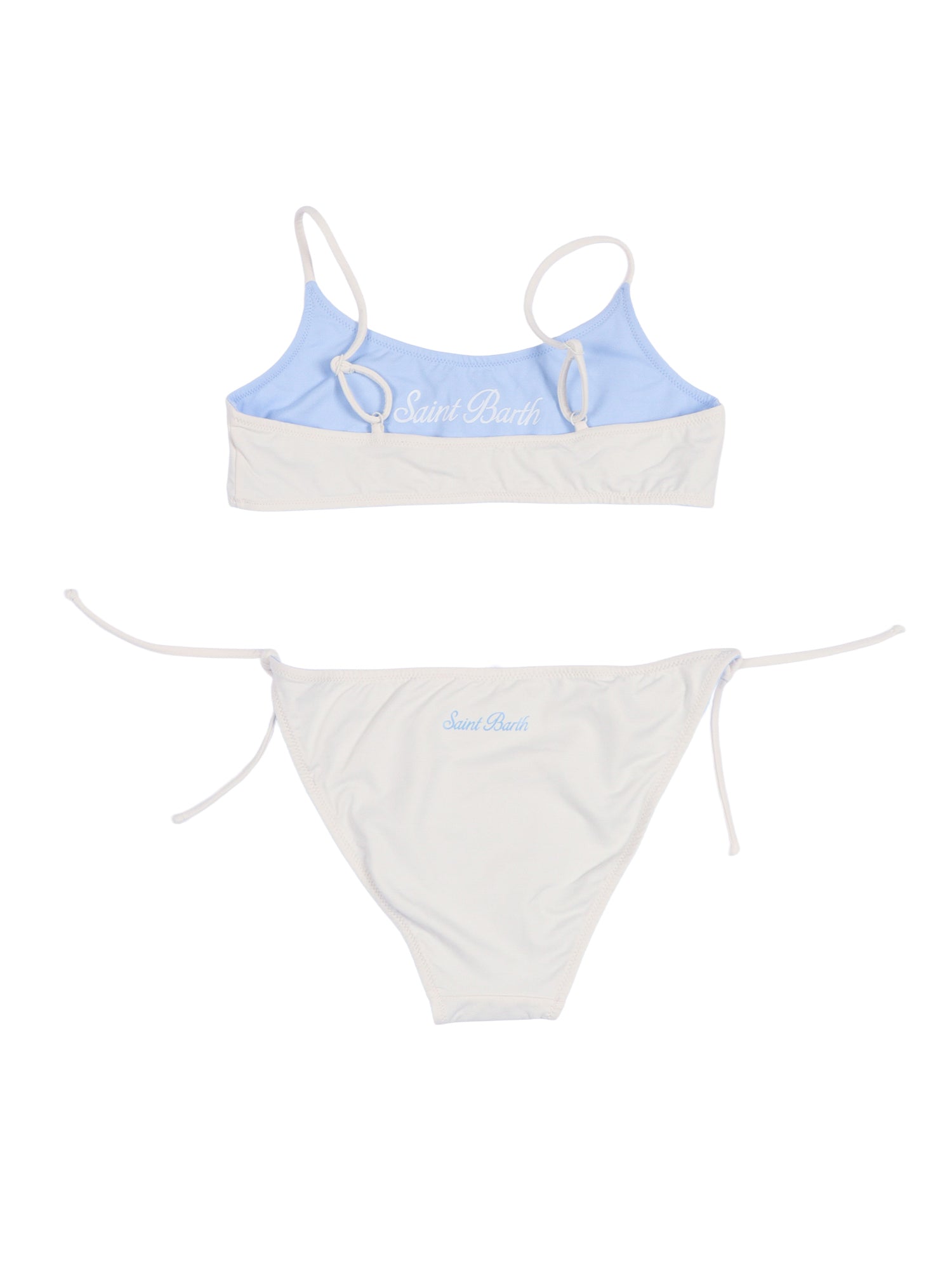 Jaiden Double-1031 St Barth White Polyamide Elastane Bikini