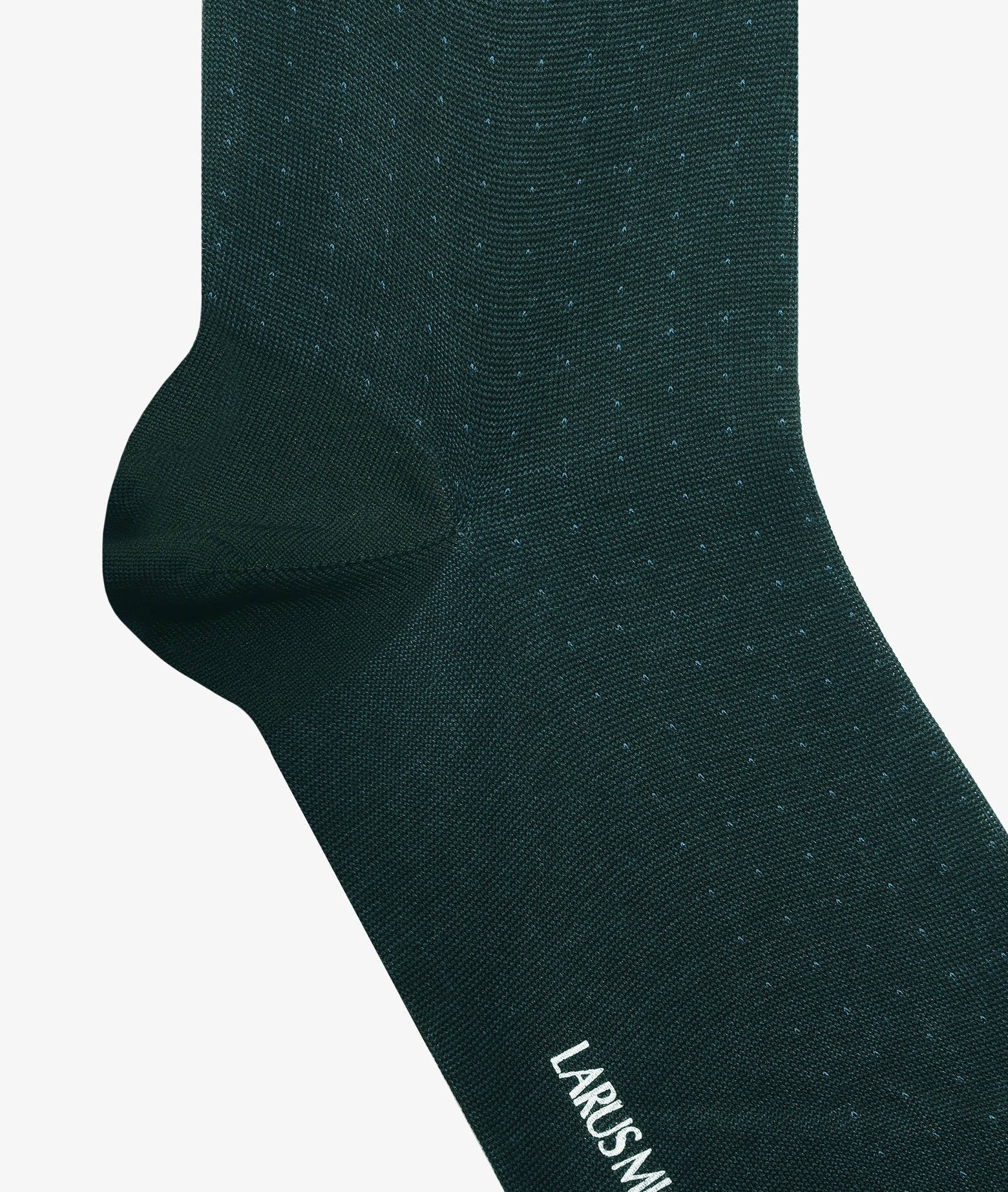 Cotton Socks With Micro Pattern Green