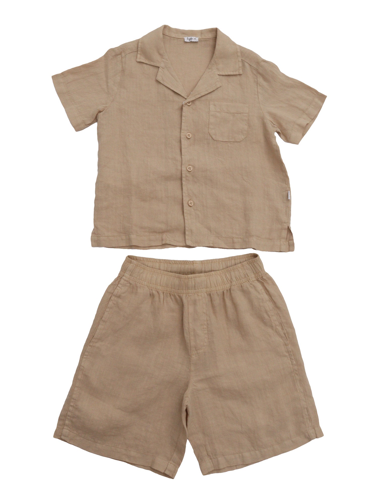 SET Beige Linen Suits