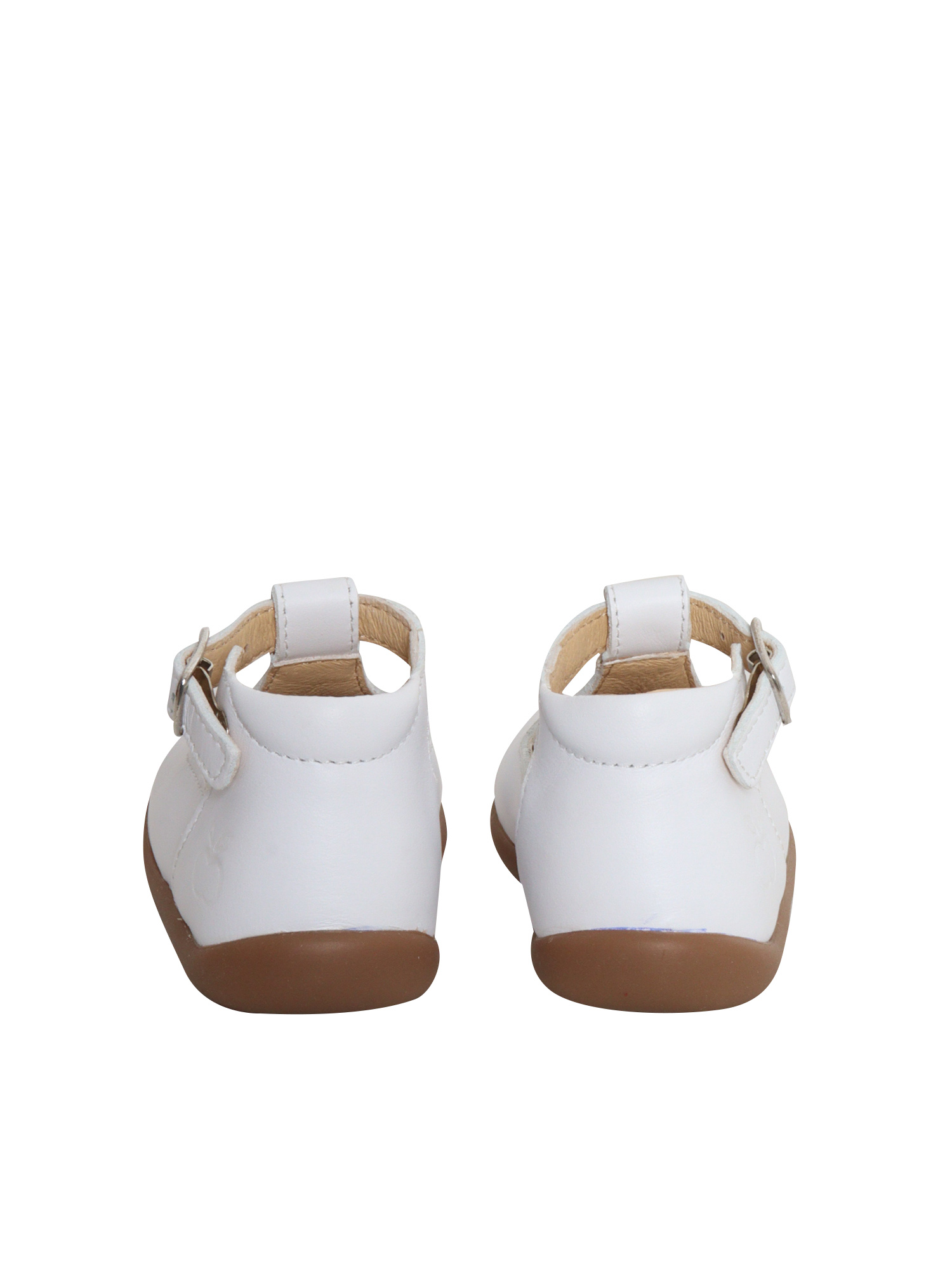 STAND-UP SALOME SHOES White Kid Sneaker