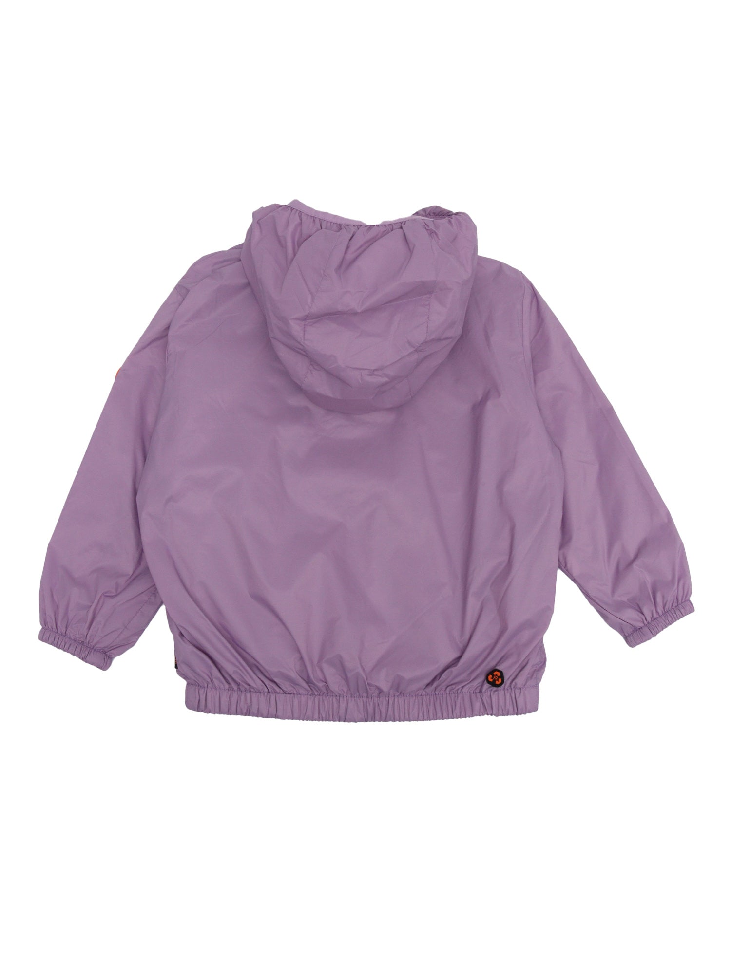 VINTON HOODED JACKET Purple Nylon Lining Cotton Short Puffer