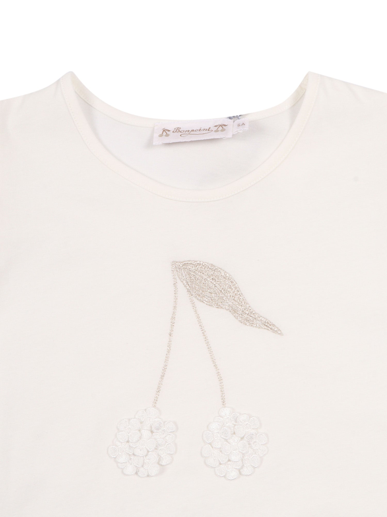 EMILA T-SHIRT White Organic Cotton Short Sleeves