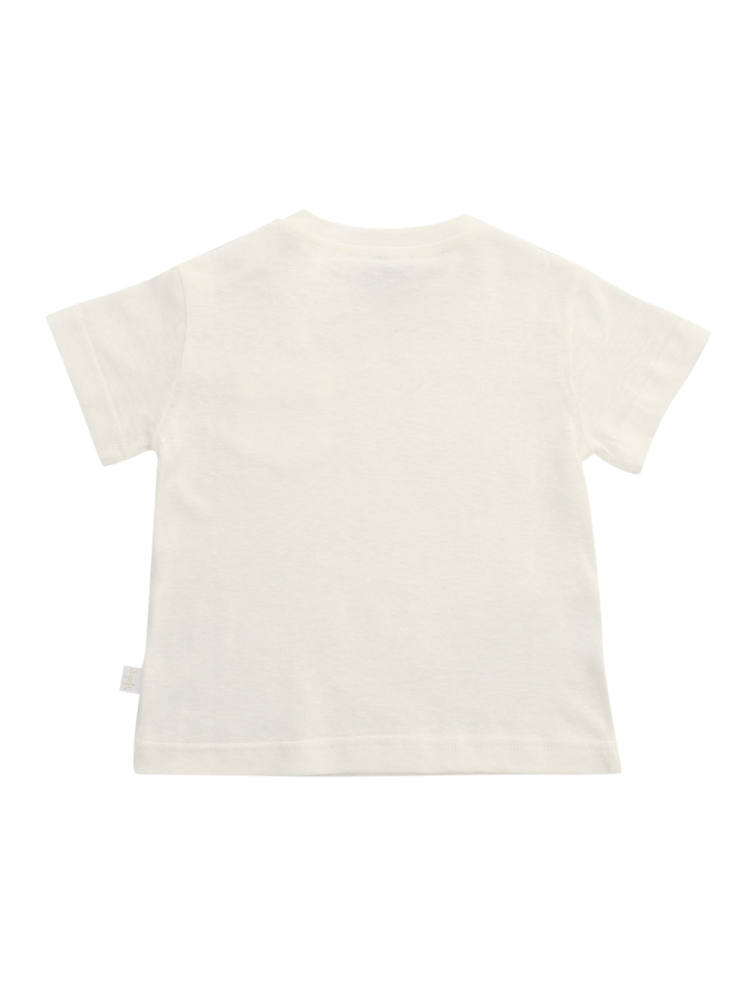 SHORT SLEEVED T-SHIRT White Cotton Linen Sleeves