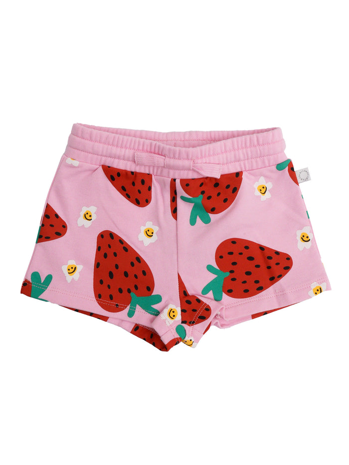 JERSEY SHORTS Pink Cotton