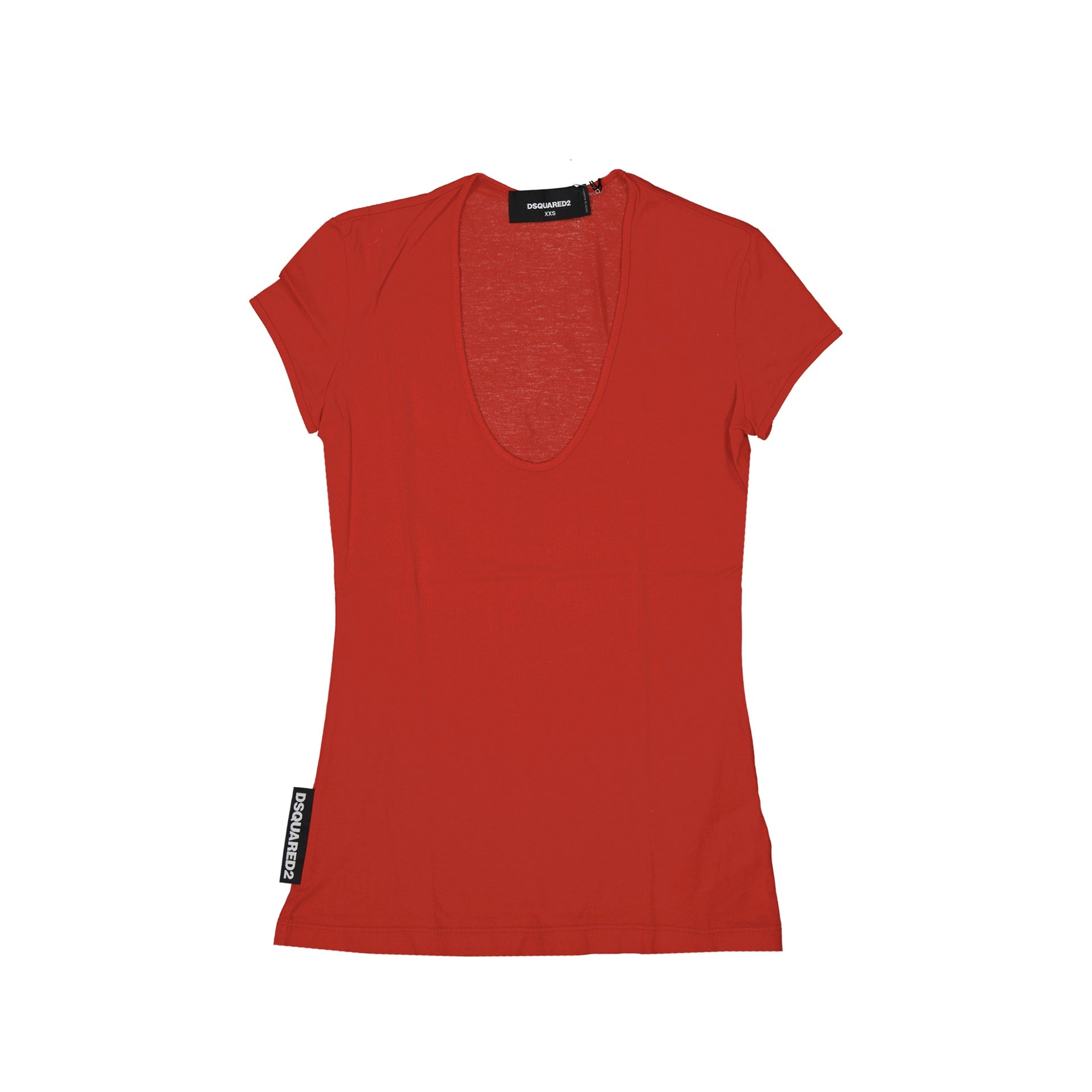 Cotton Logo T-Shirt Red