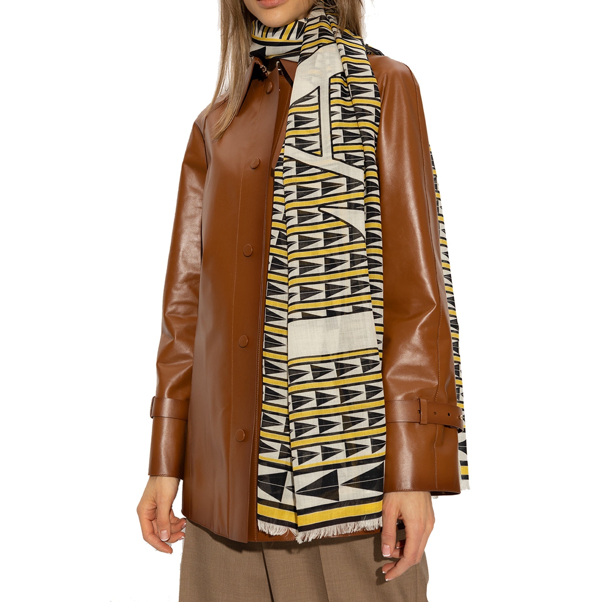 Lanvin Wool Scarf Yellow