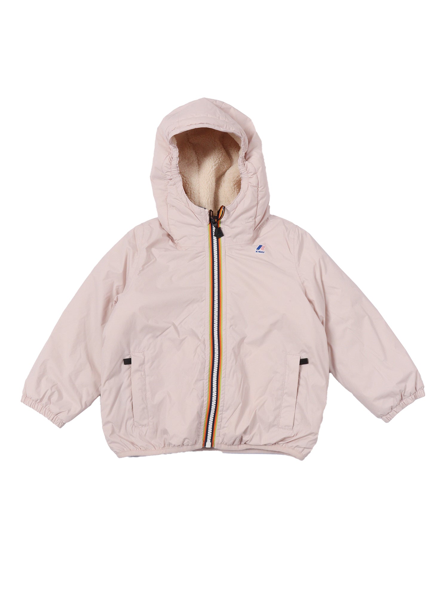 P. LE VRAI 4.0 CLAUDE ORSETTO DOWN JACKET Pink Long Puffer
