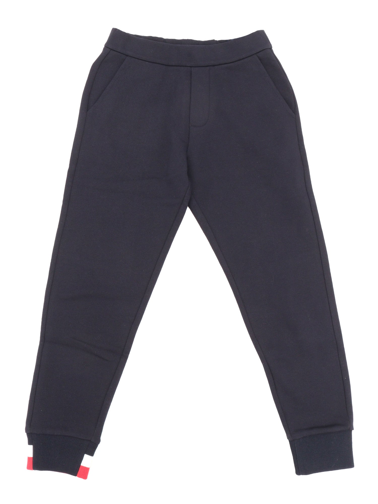 Sweat Bottoms Blue Cotton Trackpants