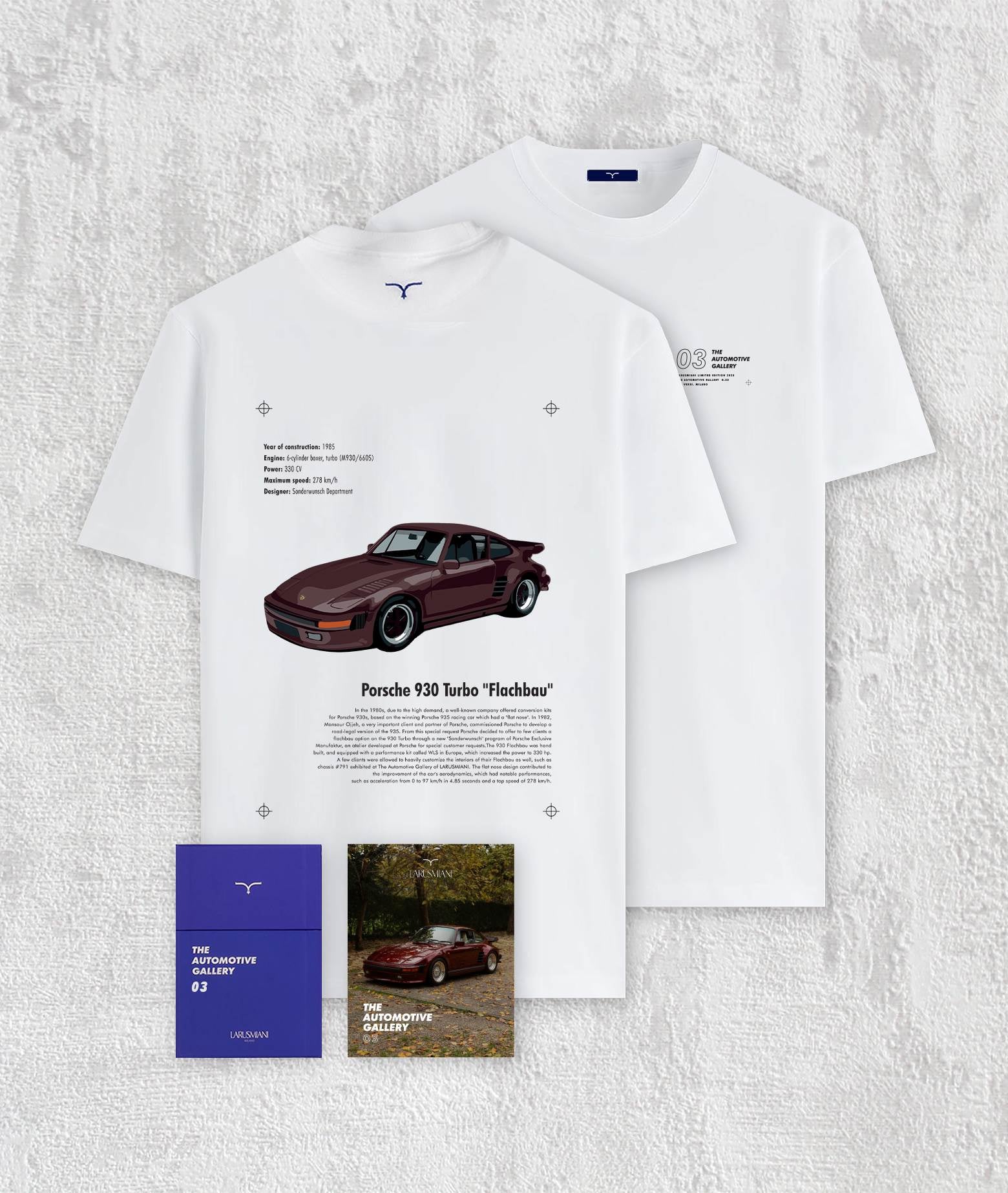 The Automotive Gallery - 03. Porsche 930 Flachbau White
