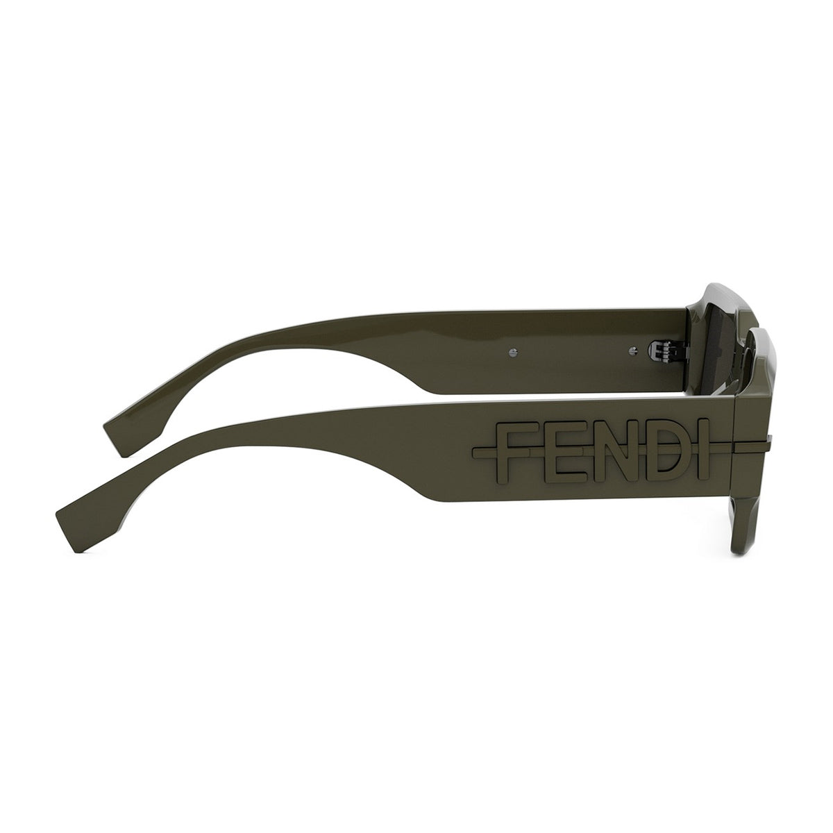 Fendi FE40073U Fendigraphy 96N Green Verde Acetate Occhiali Da Sole