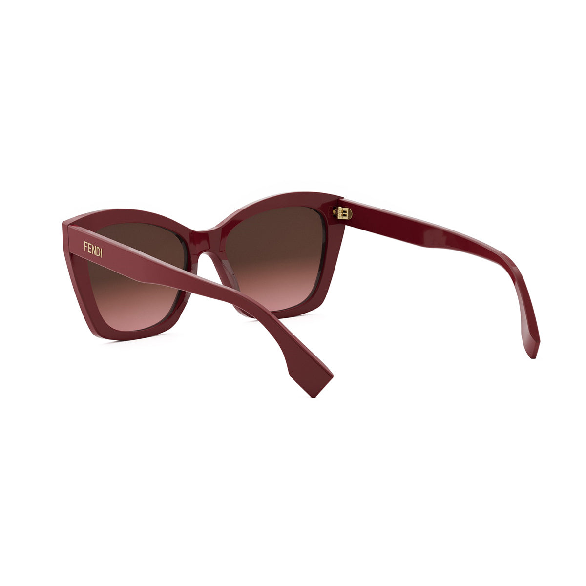 FE40151I 66F Rosso Acetate Occhiali Da Sole