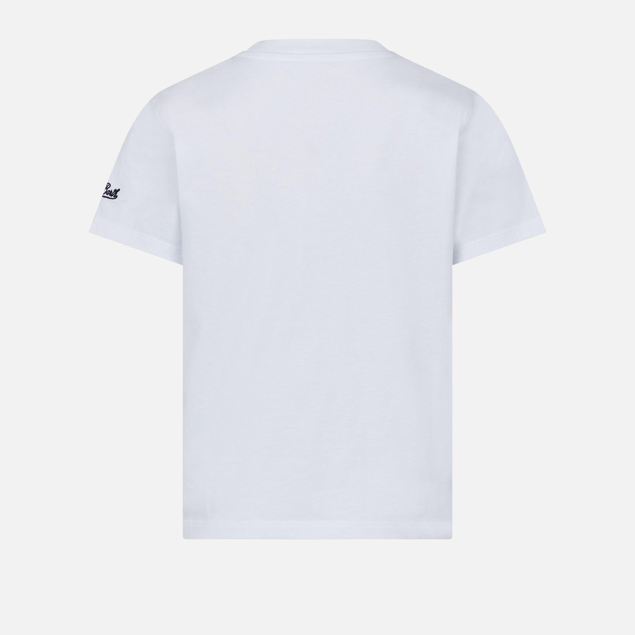Girl T-Shirt With Portami Al Mare! Lettering White