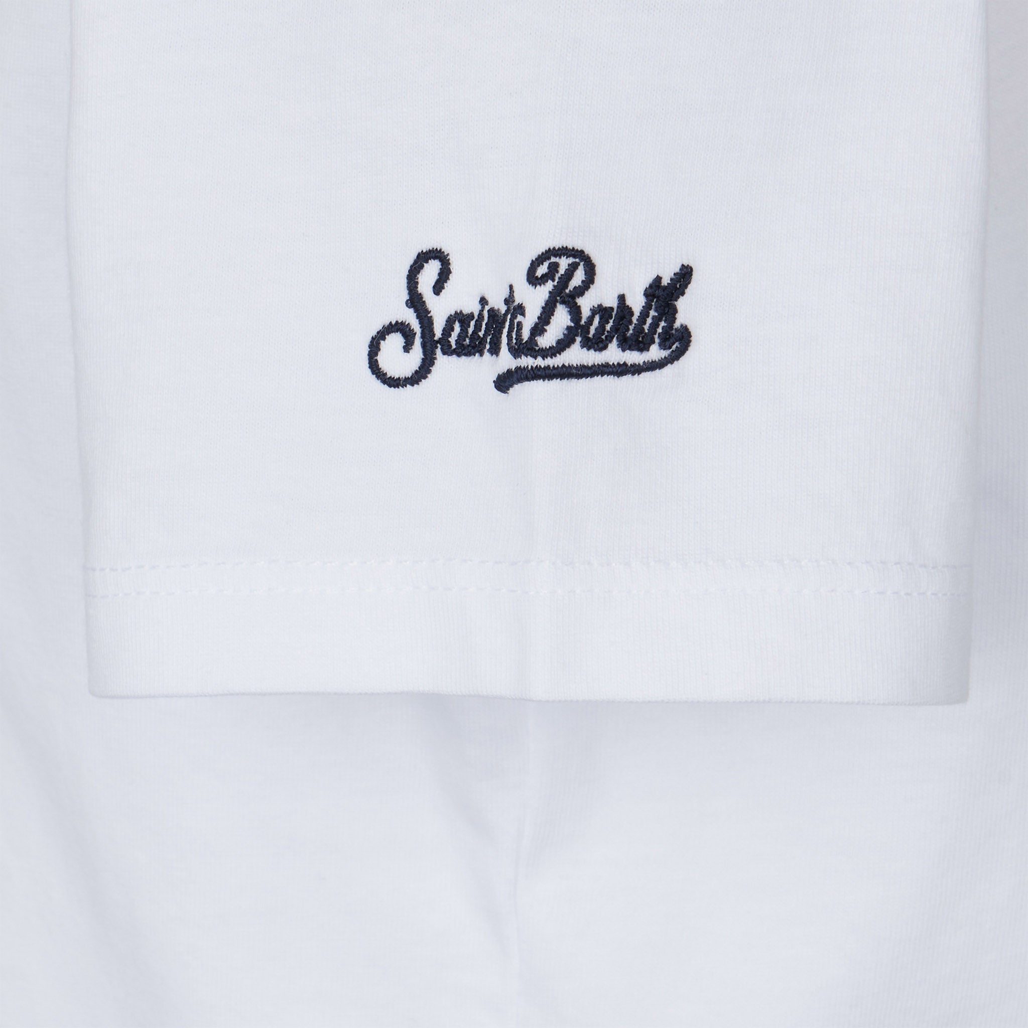 Girl T-Shirt With Portami Al Mare! Lettering White