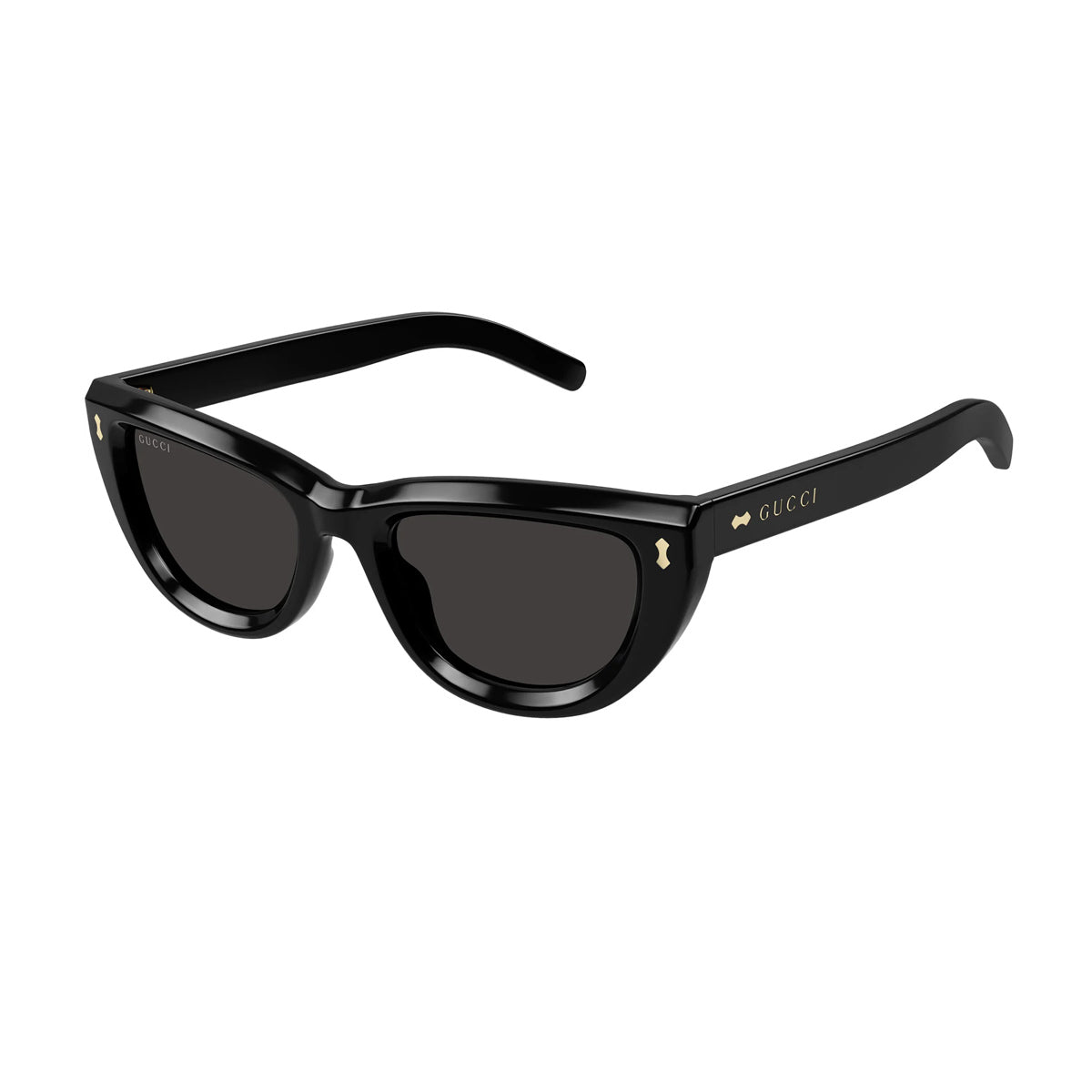 Gucci GG1521S Linea Rivets Nero Acetate Occhiali Sole