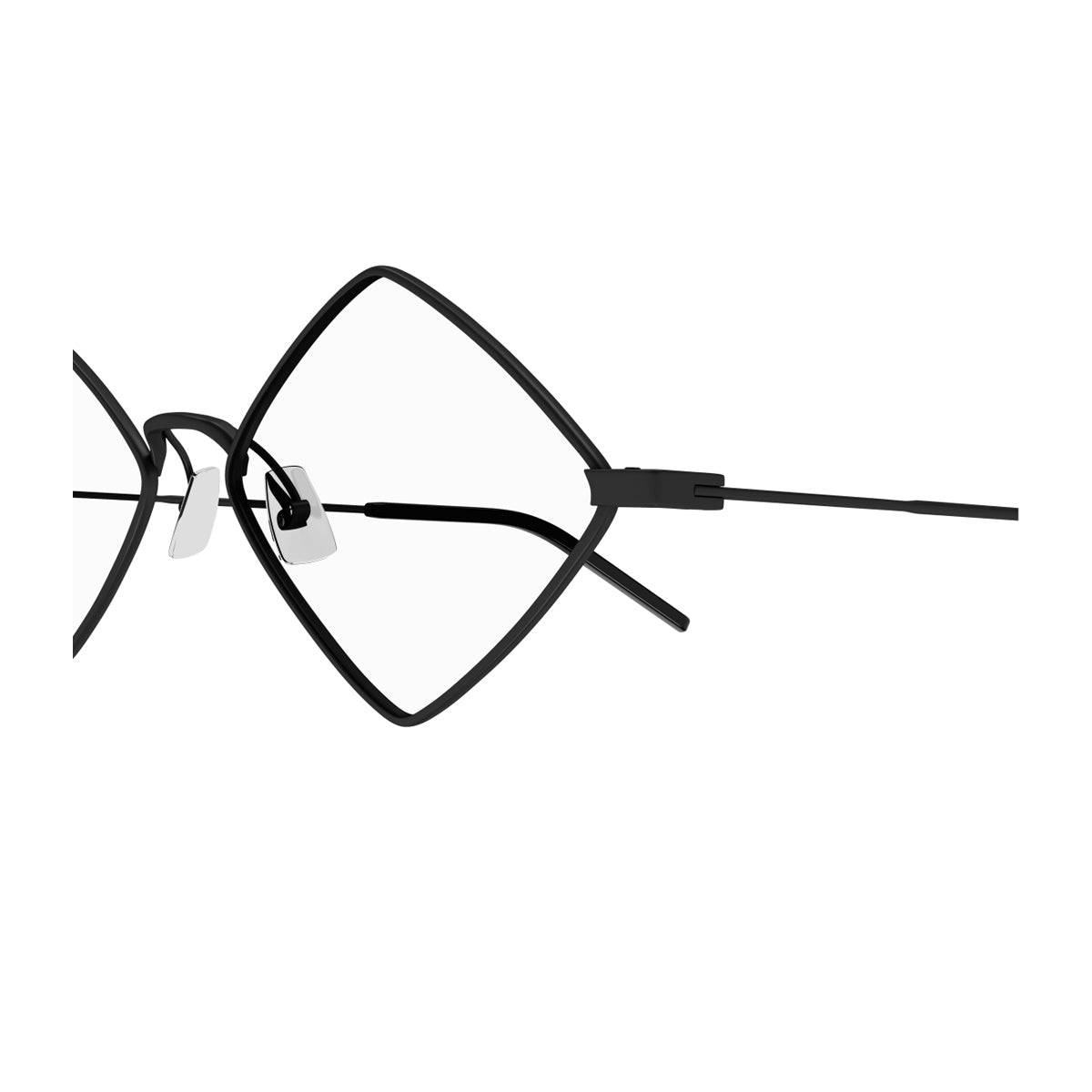 Saint Laurent SL 302 LISA OPT Linea Classic 001 Black Trasparent Nero Metal Occhiali Da Vista