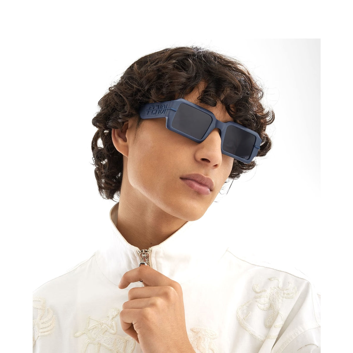 FE40073U 90v Blu Acetate Occhiali Vista