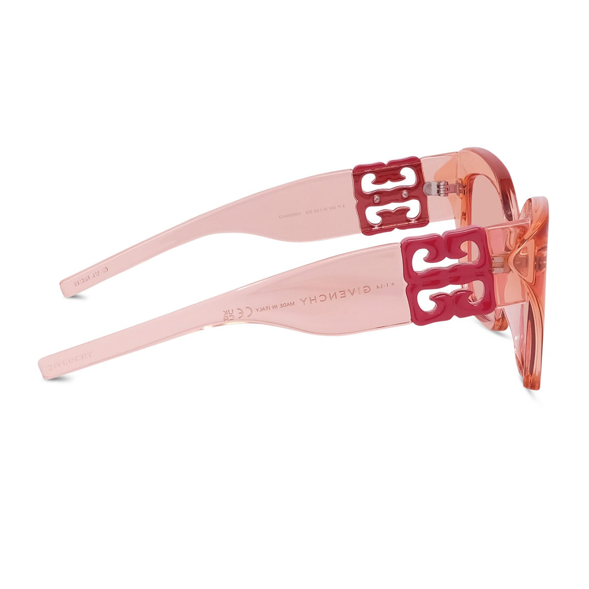 Givenchy GV40096U 4G Liquid 42s Rosa Trasparente Injected Occhiali Da Sole