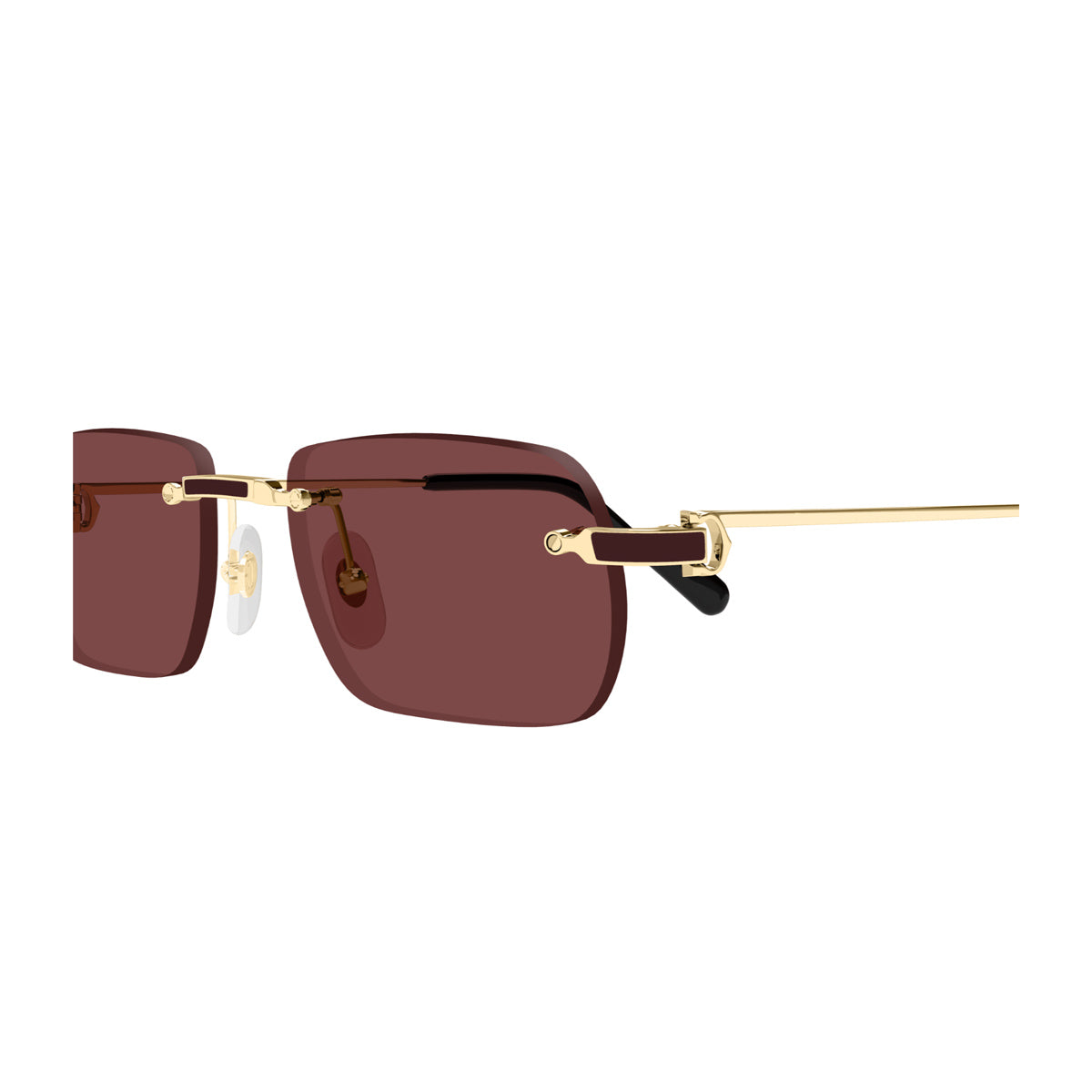 Cartier CT0498S Première de 002 Gold Red Oro Metal Occhiali Da Sole