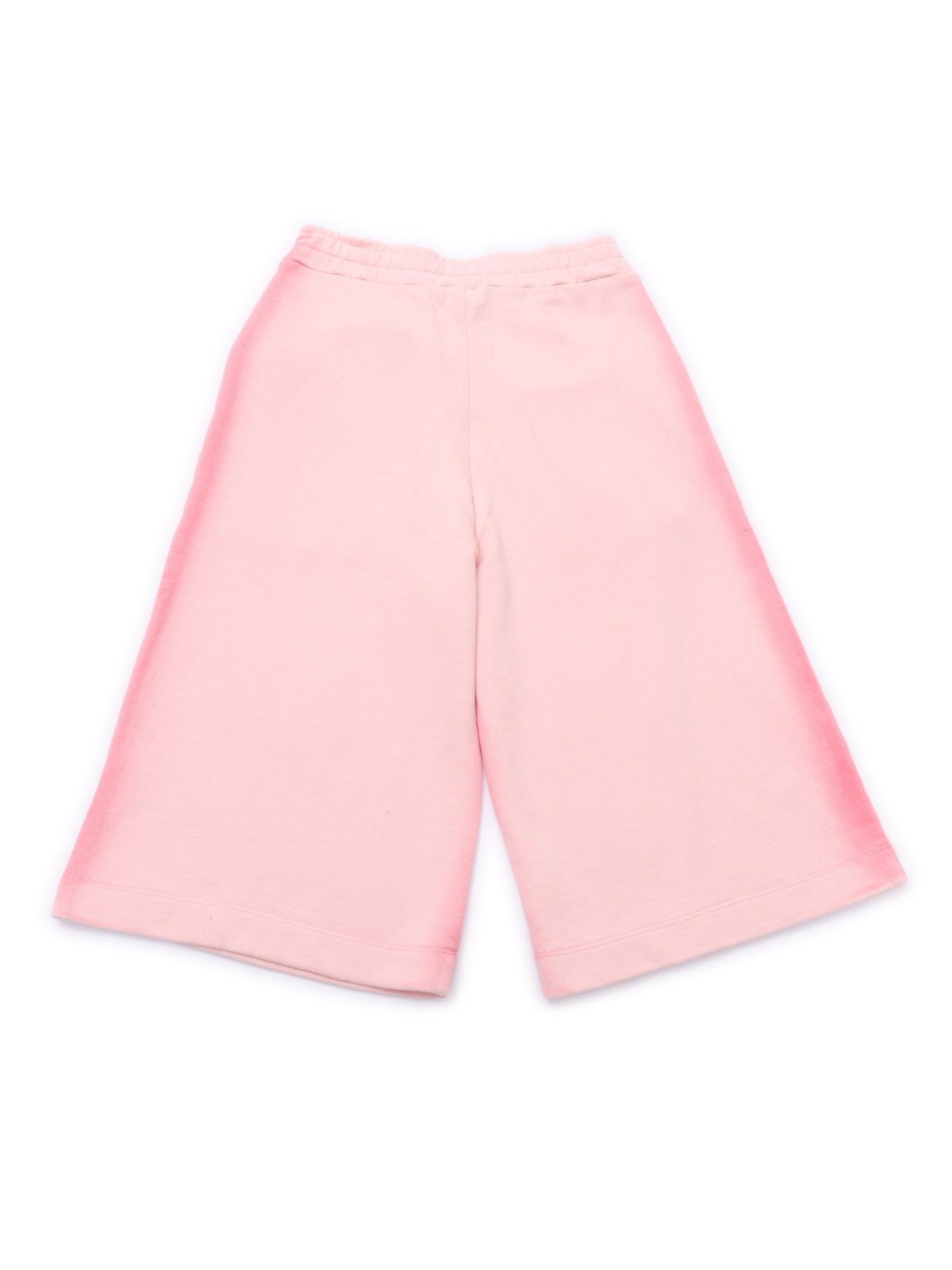 FLEECE AIRBRUSHED BERMUDA UNISEX Pink Cotton Short