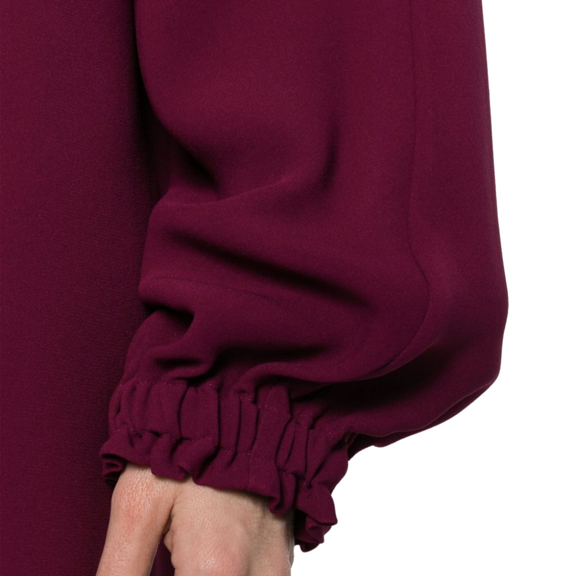 Cady Silk Dress Purple