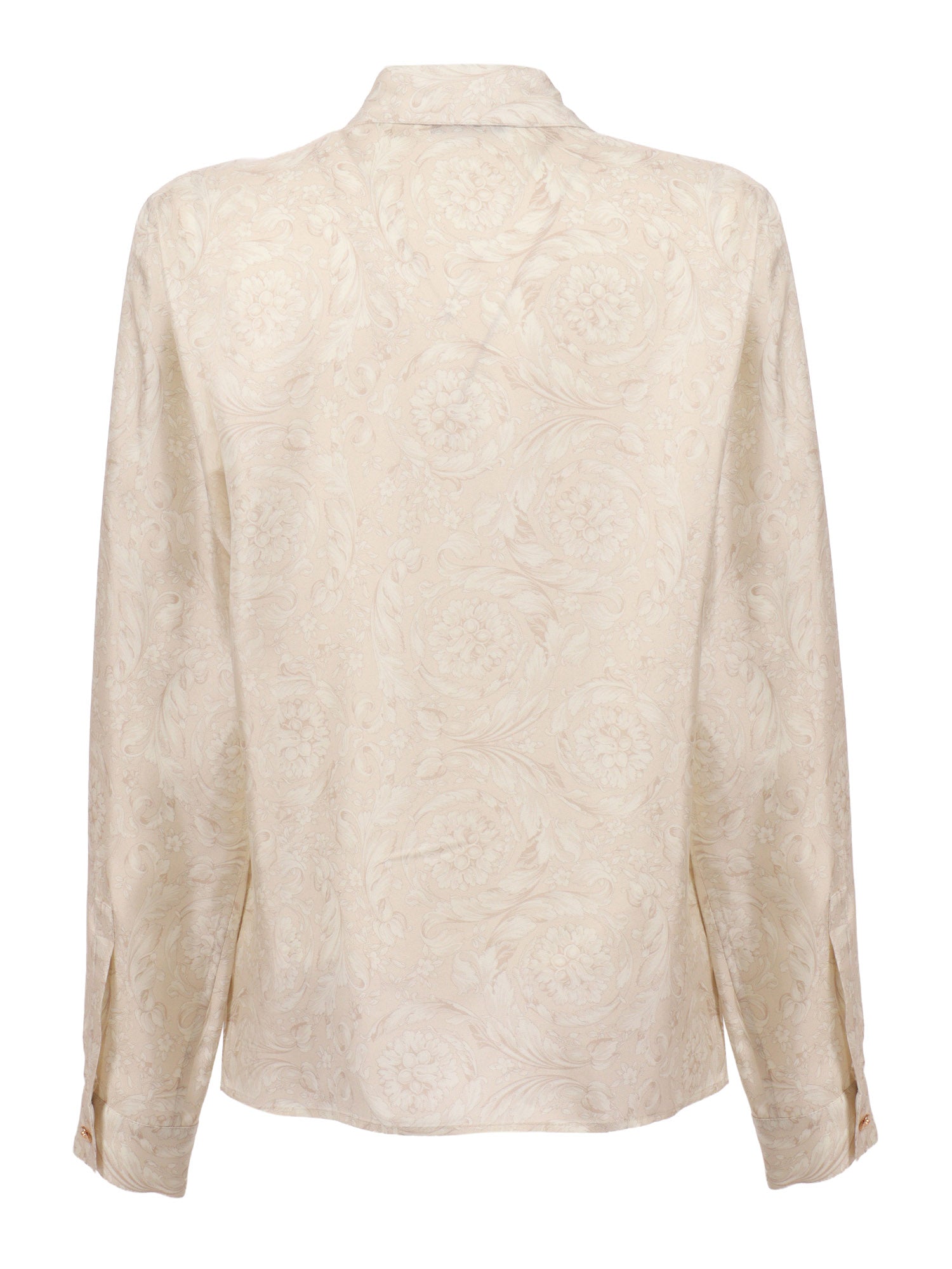 FORMAL SHIRT White Silk