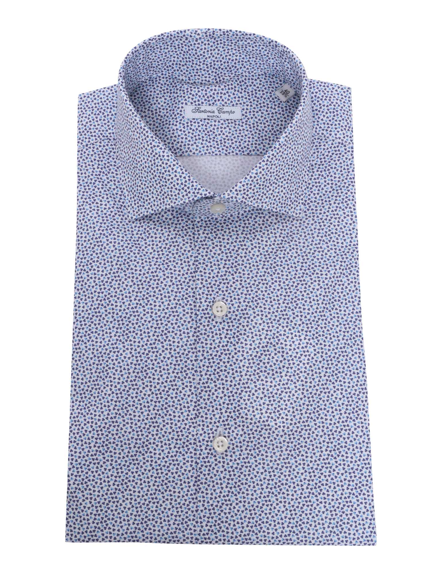 Floral cotton shirt Multicolor