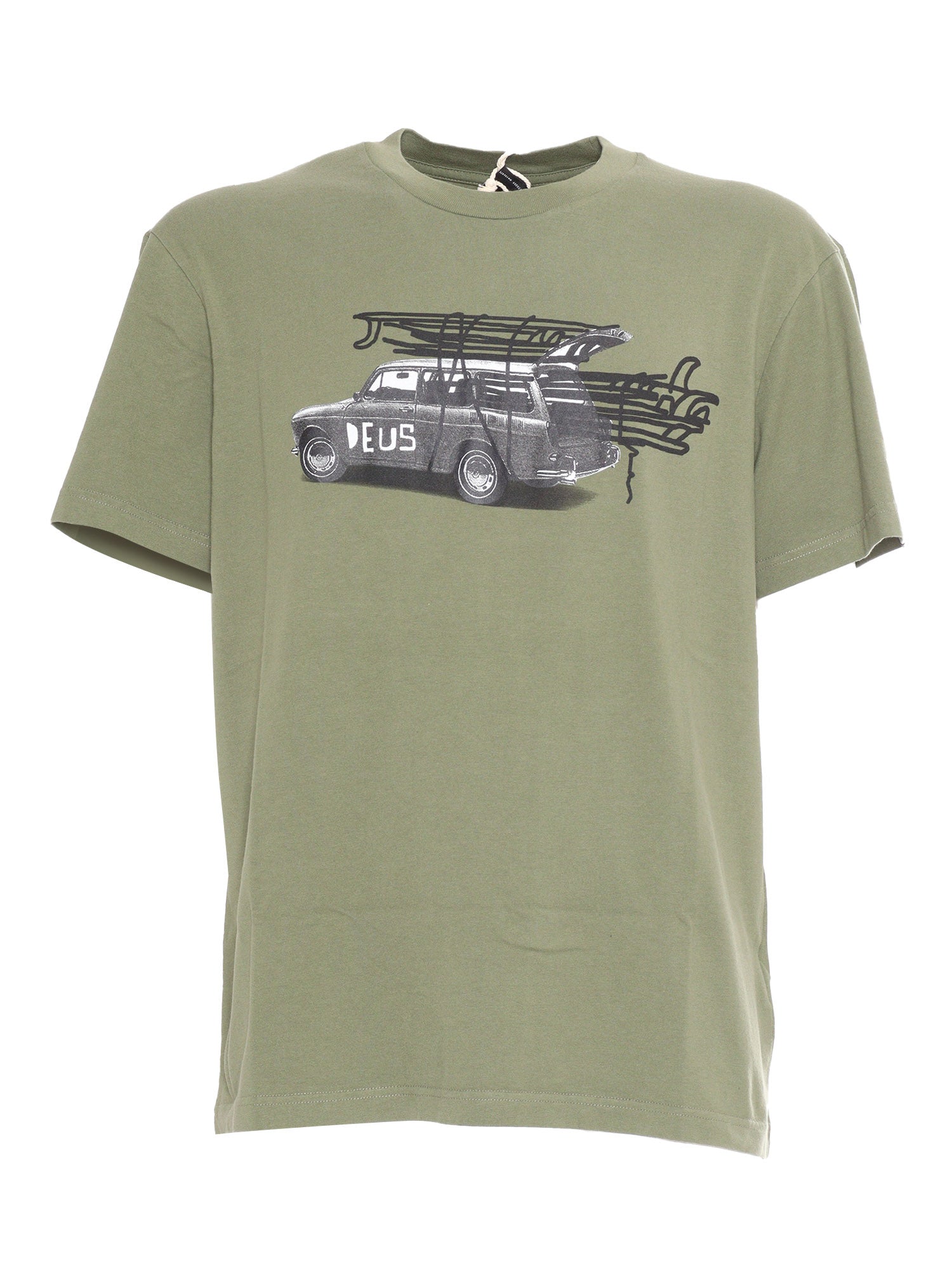 Surwagon Tee Green Short Sleeves T-shirt